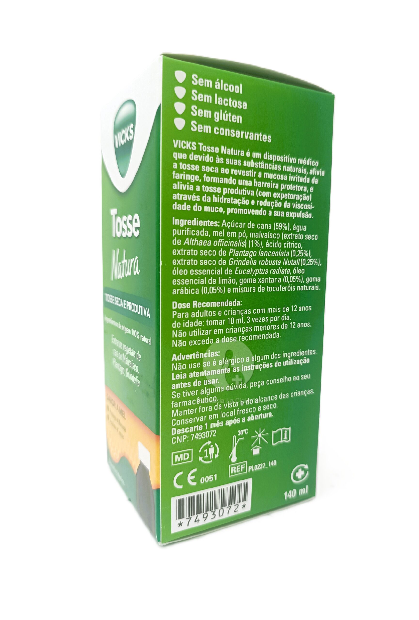 FORMULA NATURA TOS 1 FRASCO 140 ML SABOR MIEL