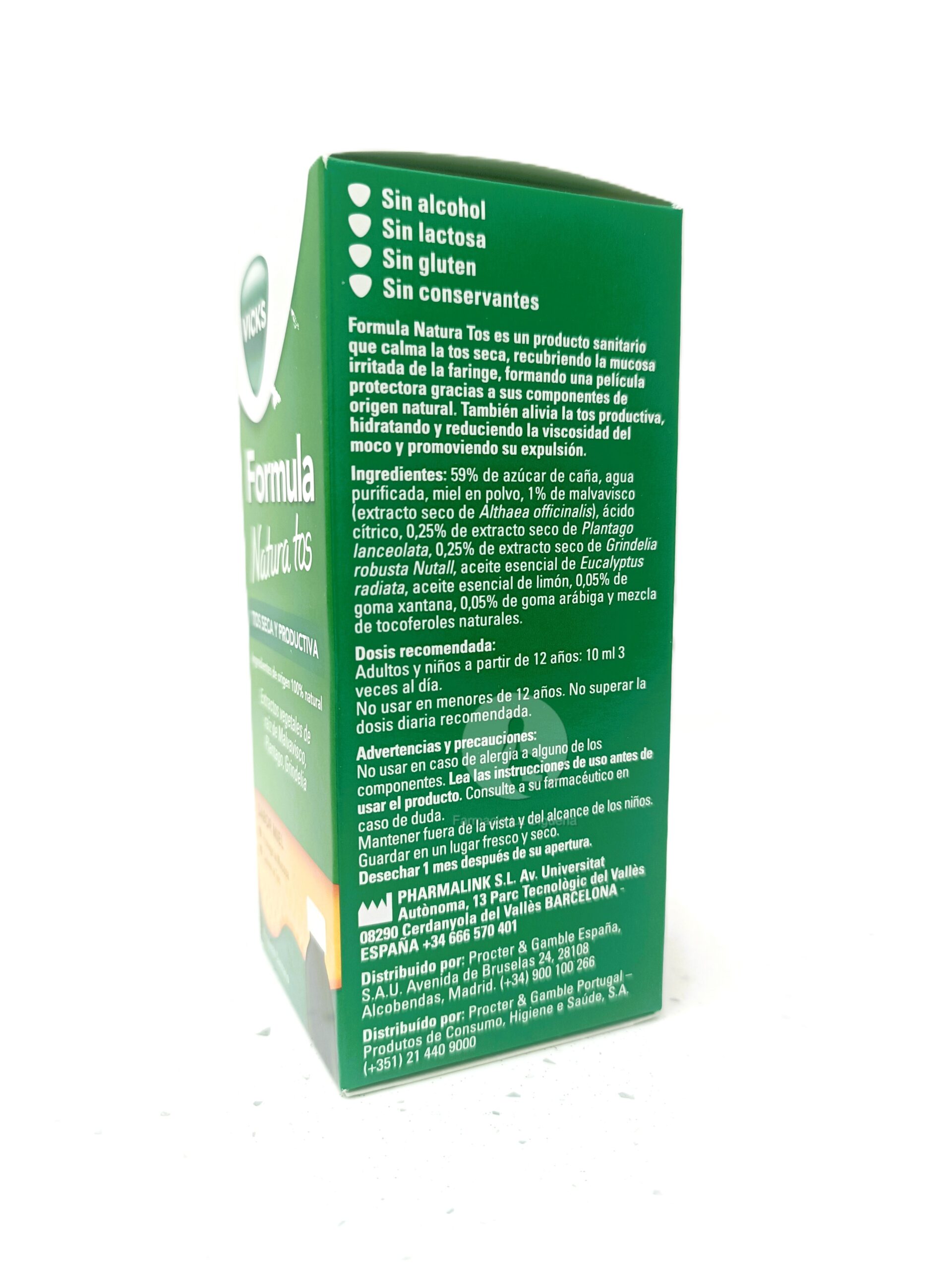 FORMULA NATURA TOS 1 FRASCO 140 ML SABOR MIEL