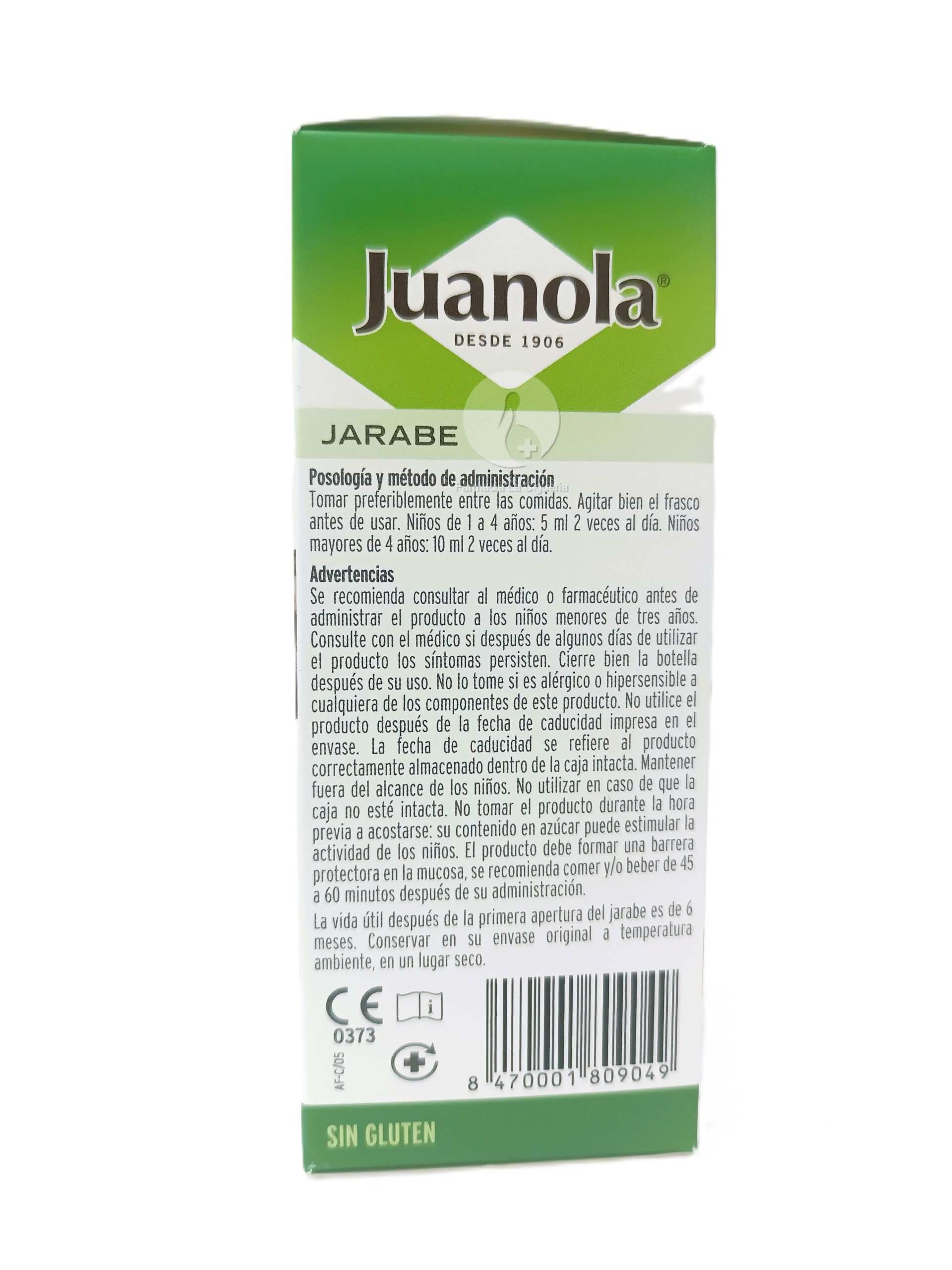 JUANOLA TOS JARABE NIÑOS 1 BOTELLA 150 ML
