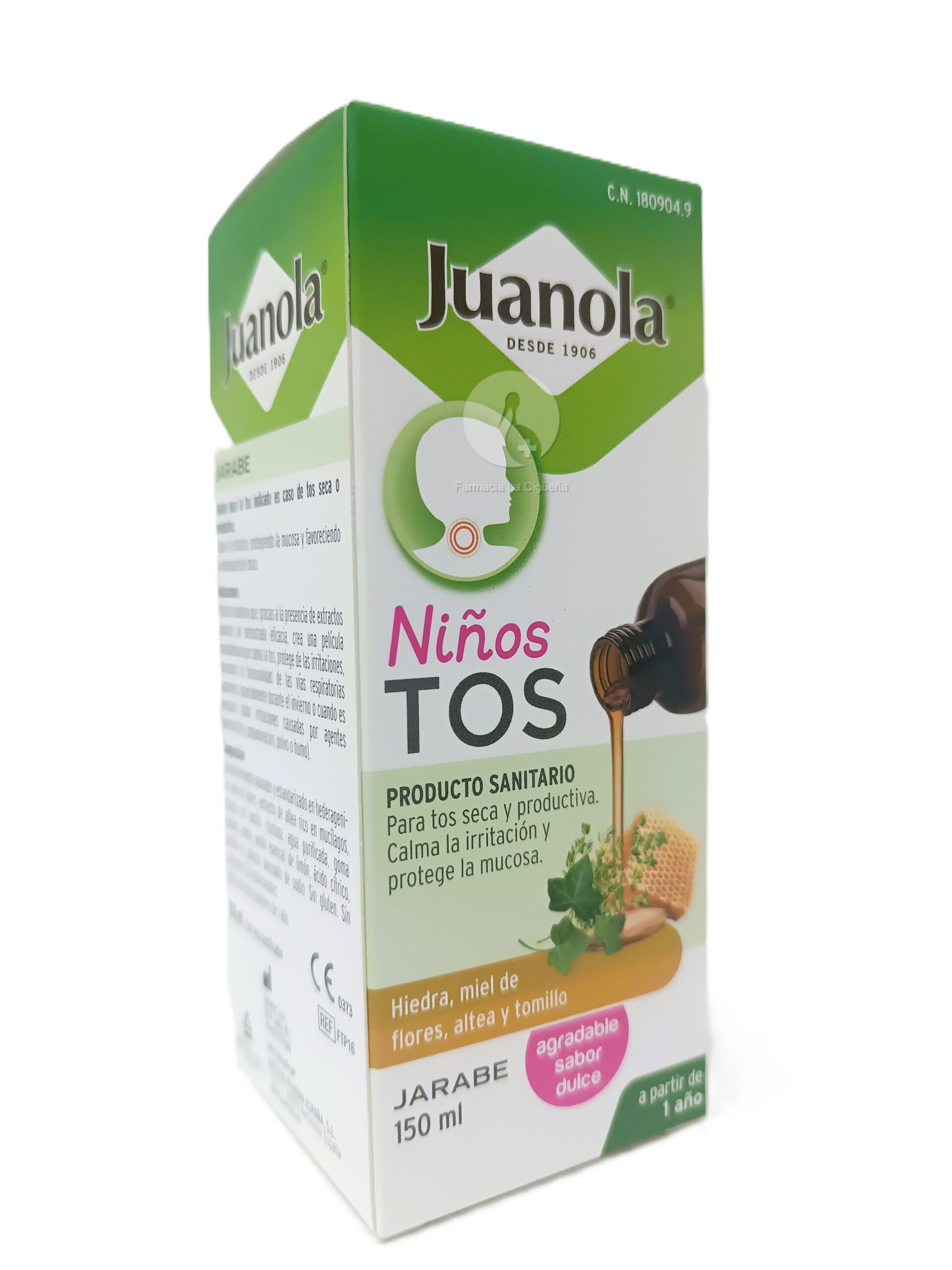 JUANOLA TOS JARABE NIÑOS 1 BOTELLA 150 ML