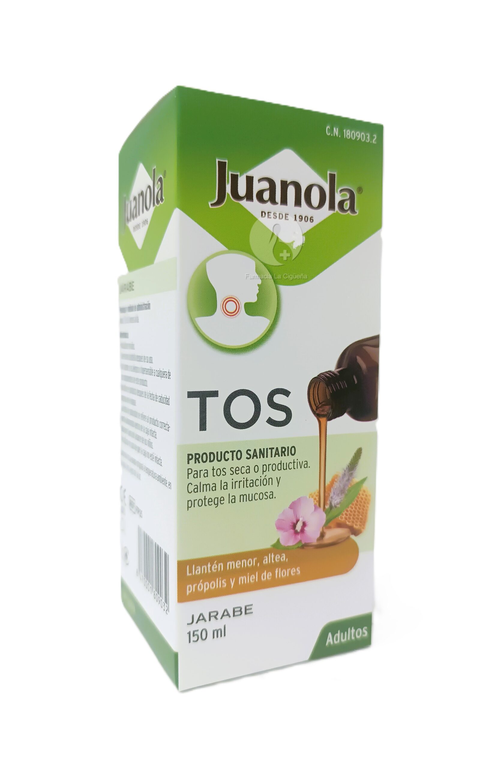 JUANOLA TOS JARABE ADULTOS 1 BOTELLA 150 ML