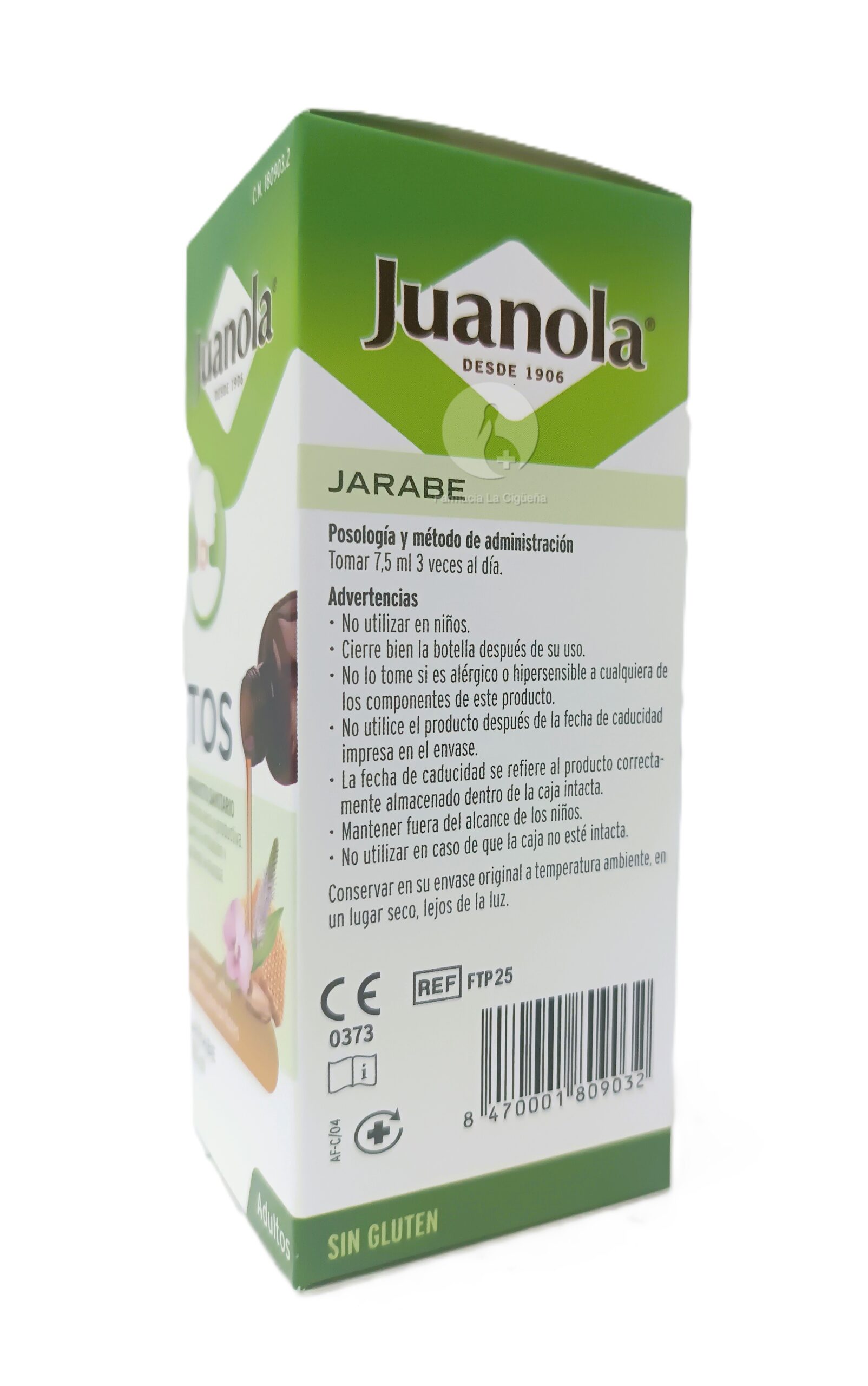 JUANOLA TOS JARABE ADULTOS 1 BOTELLA 150 ML