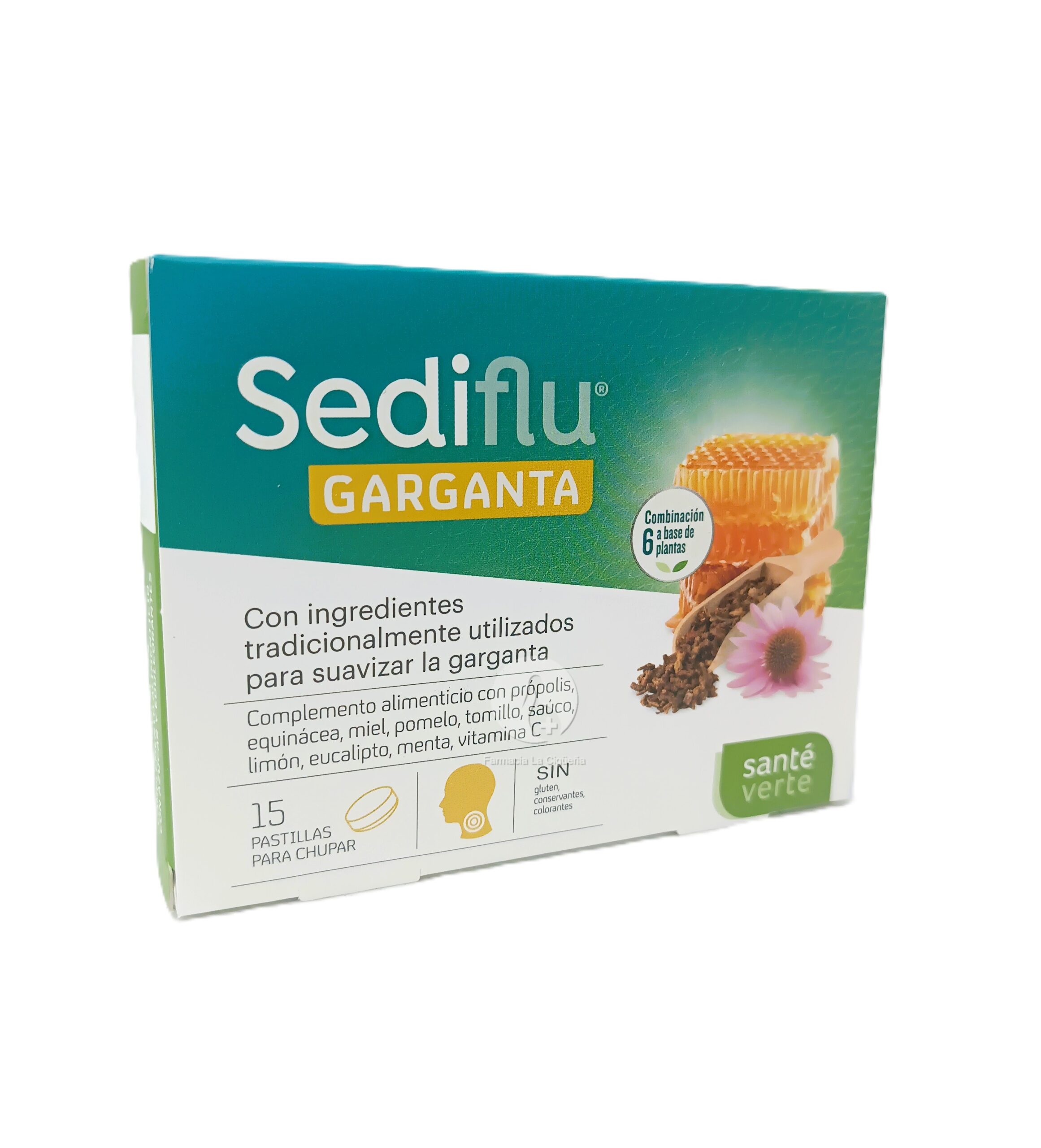 SEDIFLU GARGANTA 15 COMPRIMIDOS PARA CHUPAR