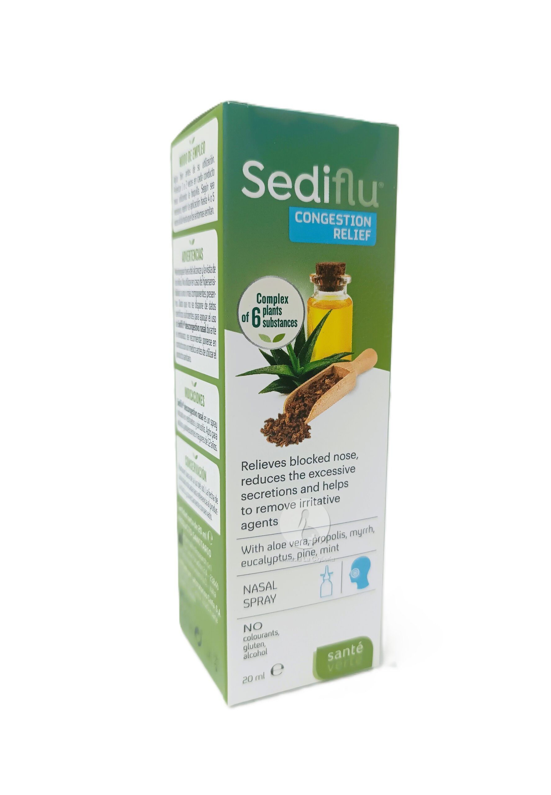 SEDIFLU DESCONGESTIVO NASAL 1 SPRAY 20 ML
