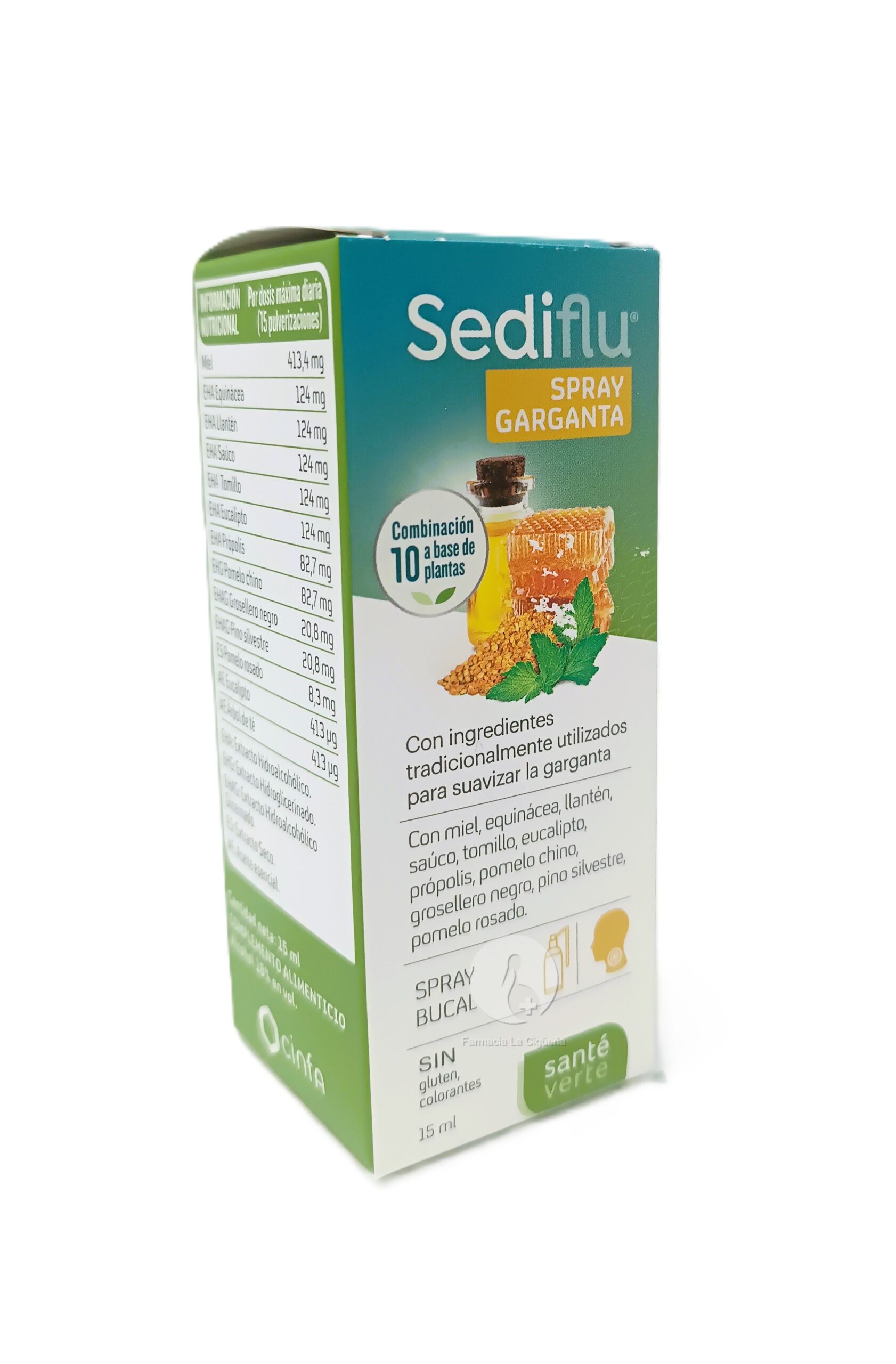 SEDIFLU SPRAY GARGANTA 1 ENVASE 15 ML