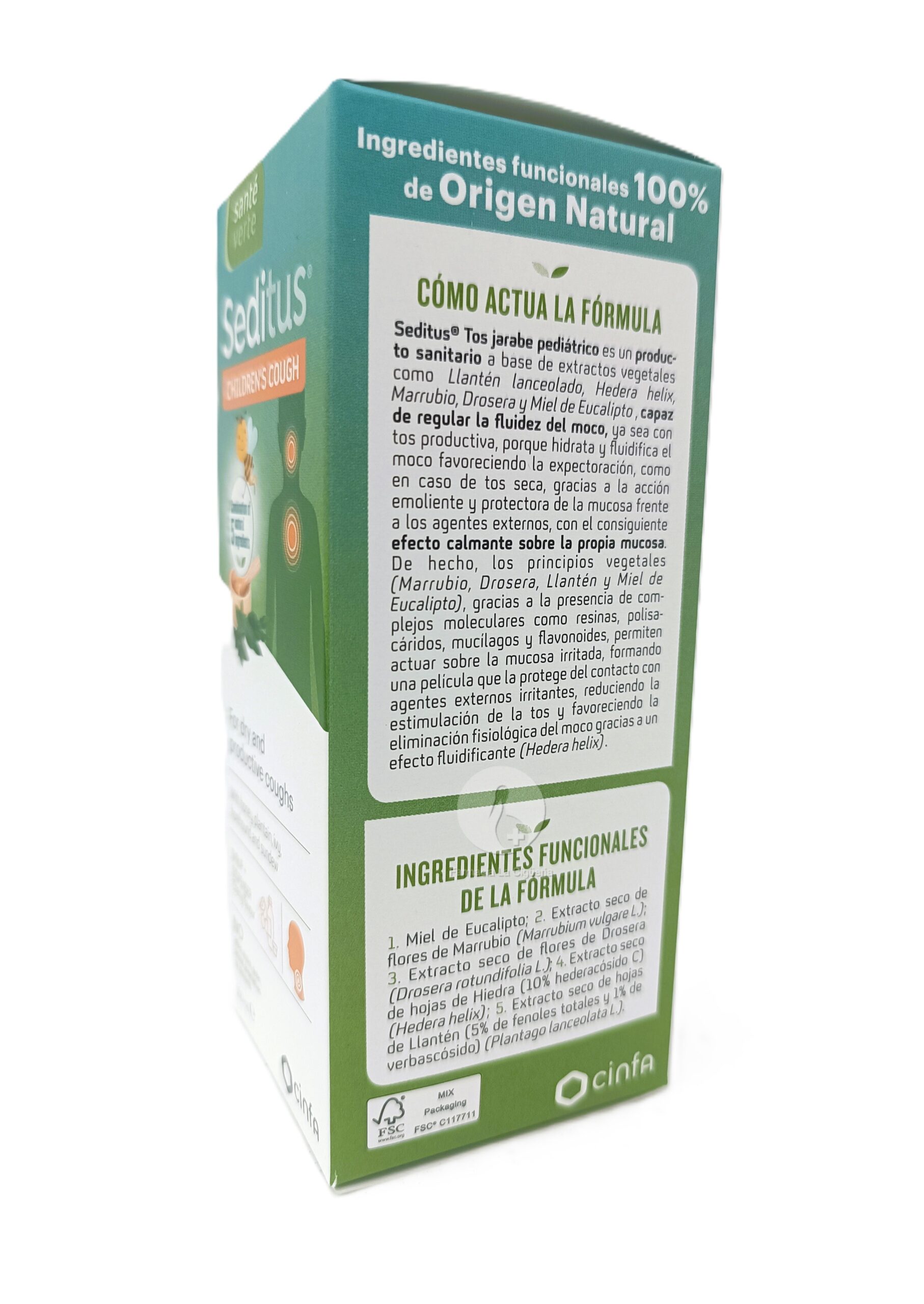 SEDITUS INFANTIL TOS 1 FRASCO 150 ML