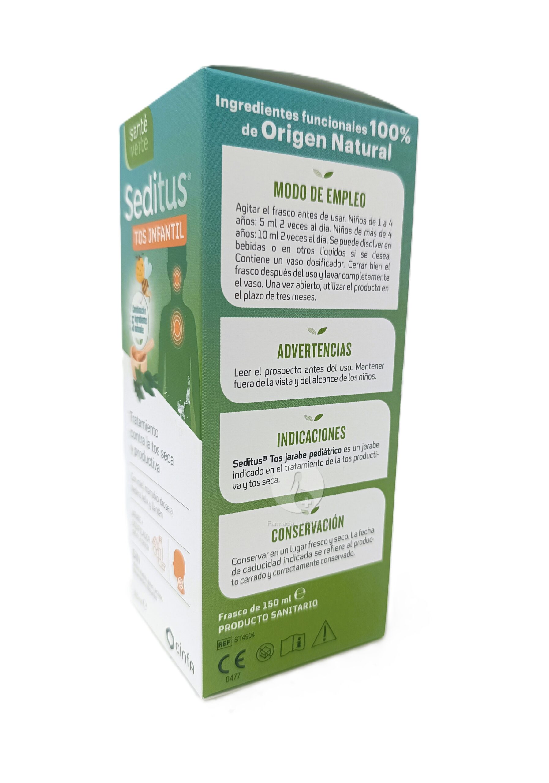 SEDITUS INFANTIL TOS 1 FRASCO 150 ML