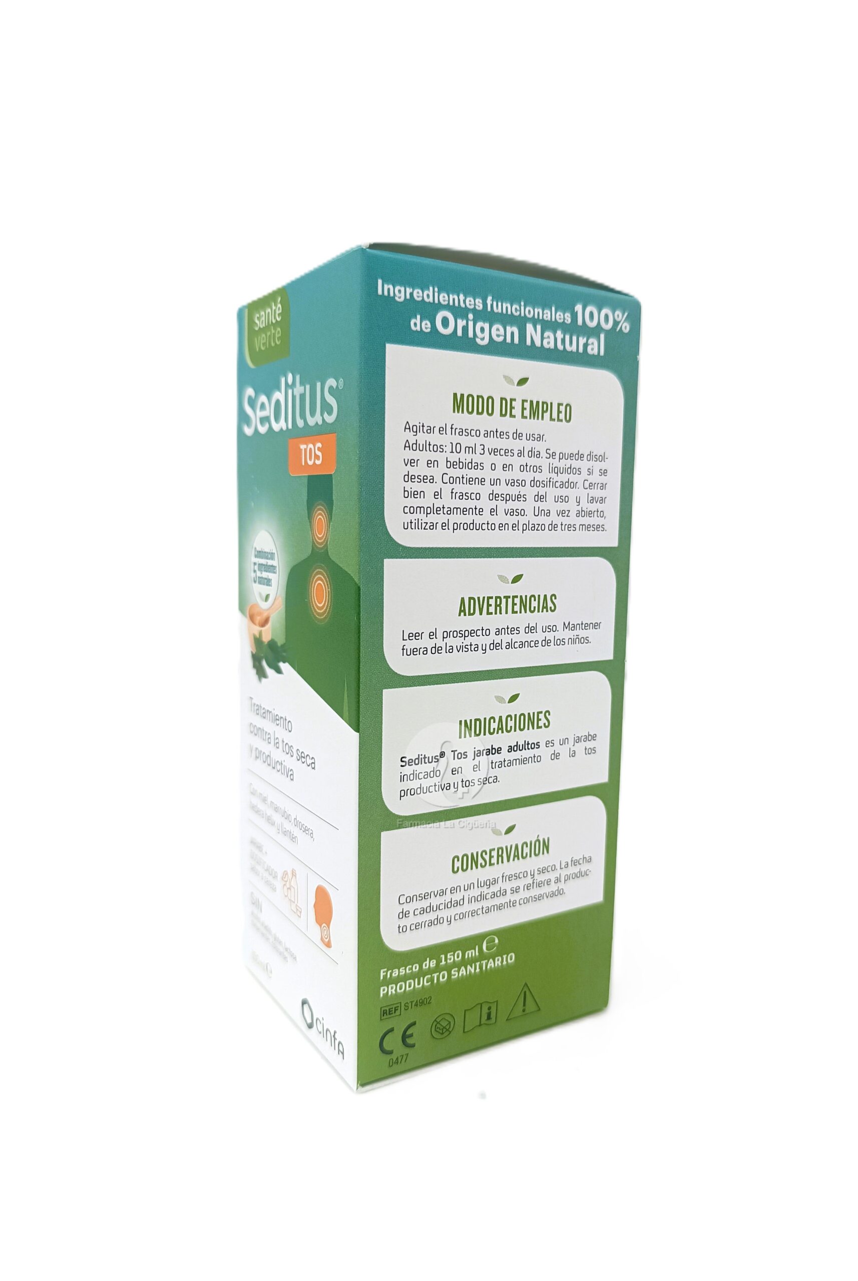 SEDITUS JARABE TOS 1 FRASCO 150 ML
