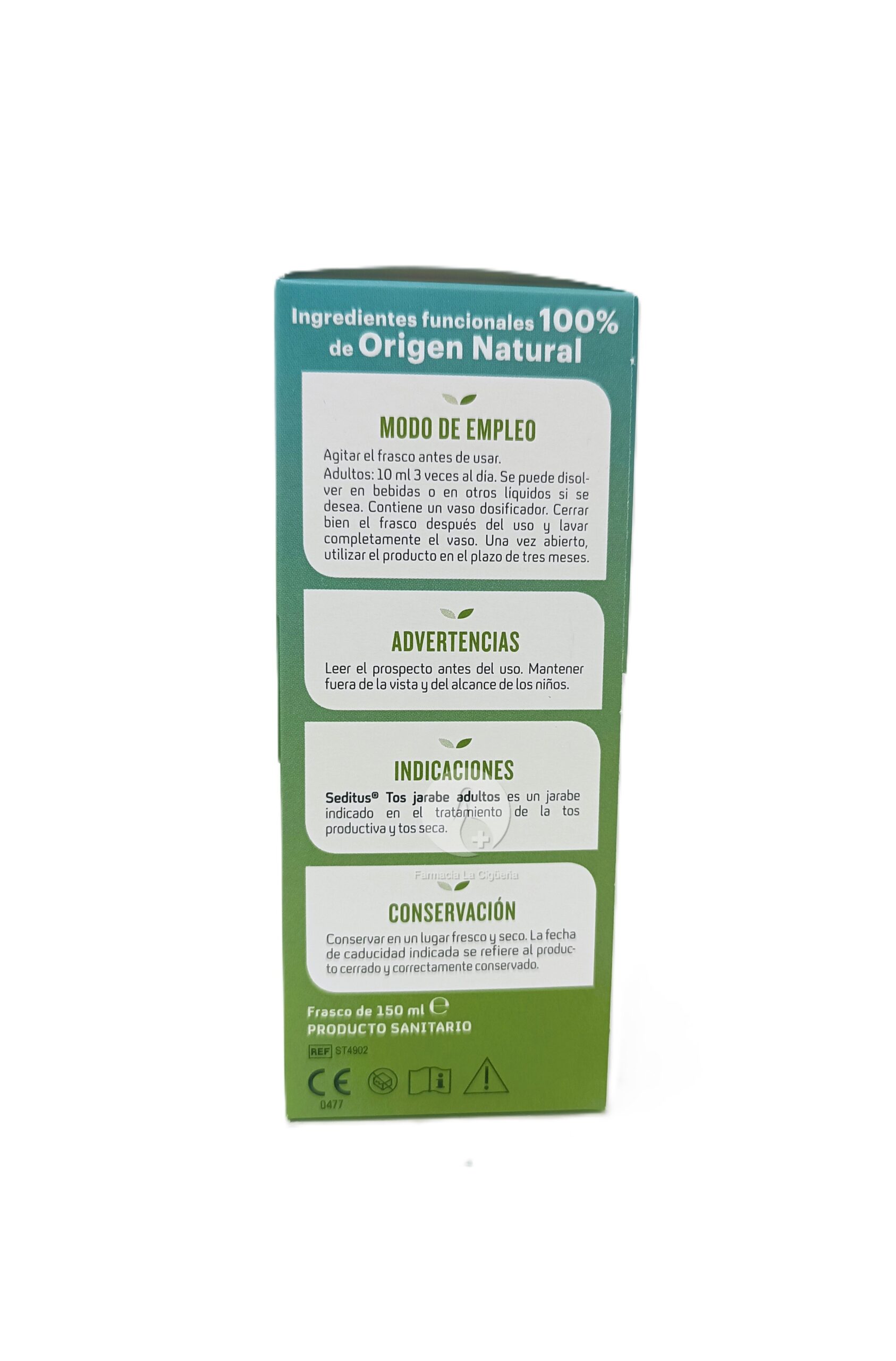 SEDITUS JARABE TOS 1 FRASCO 150 ML