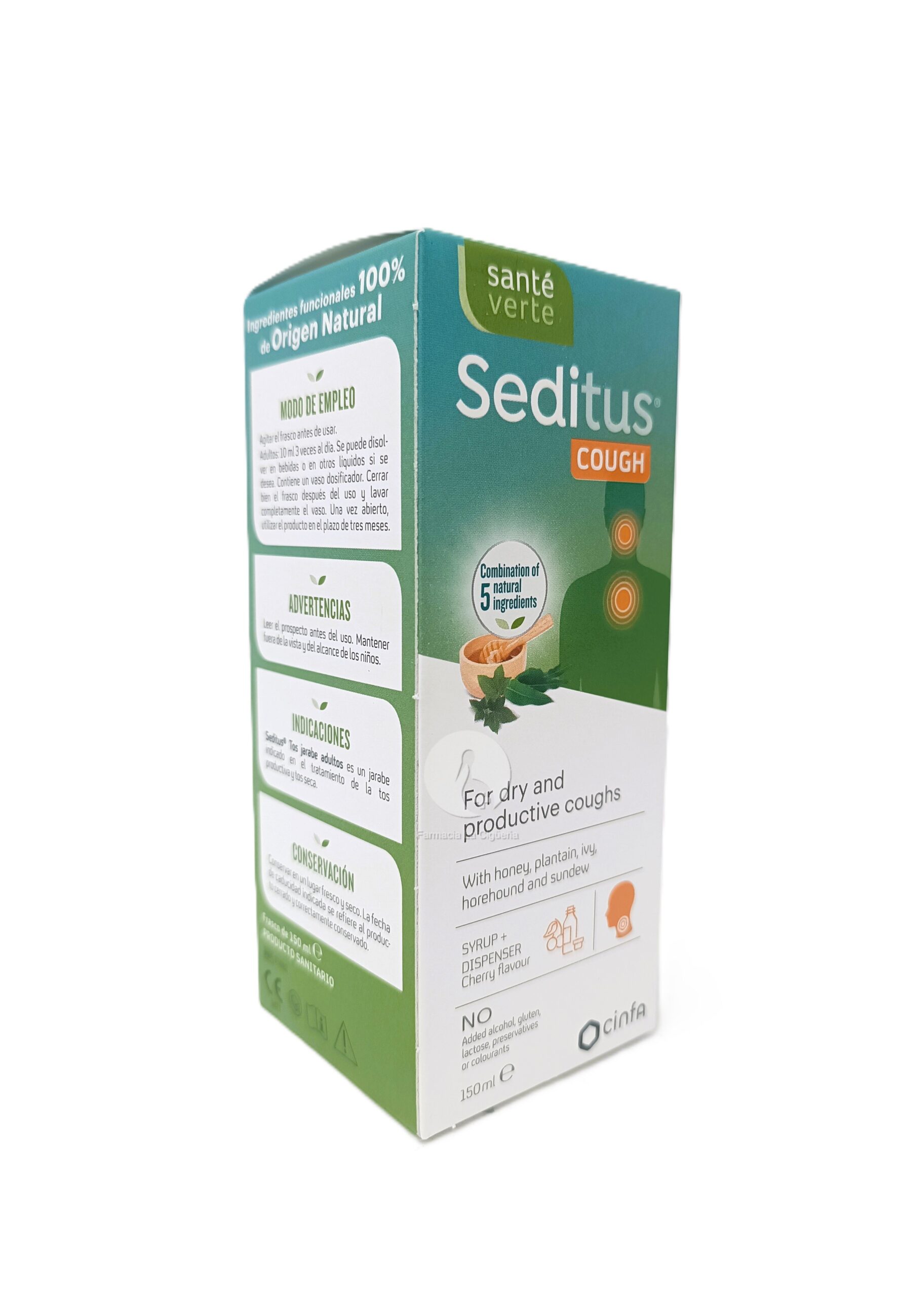 SEDITUS JARABE TOS 1 FRASCO 150 ML