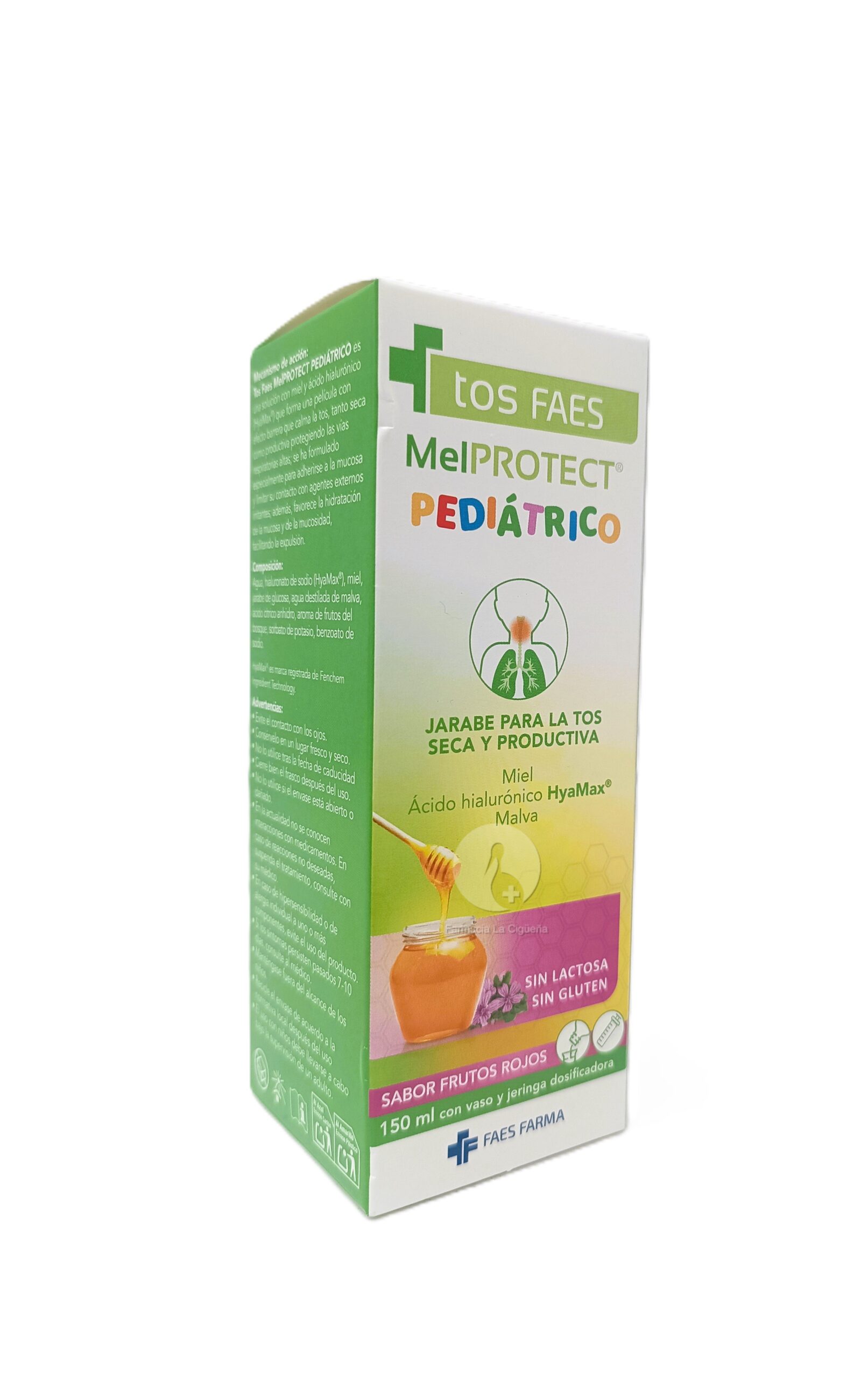 MELPROTECT PEDIATRICO 1 FRASCO 150 ML SABOR FRUTOS ROJOS TOSFAES