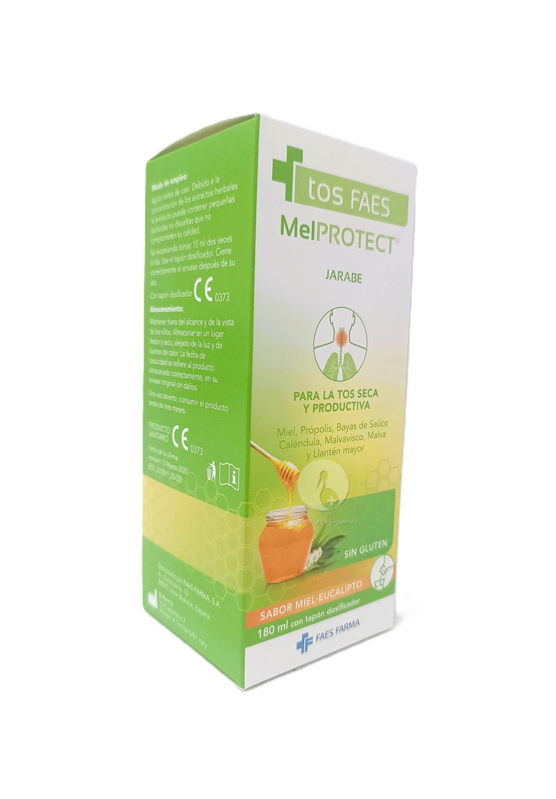 MELPROTECT JARABE ADULTOS 1 FRASCO 180 ML TOS FAES
