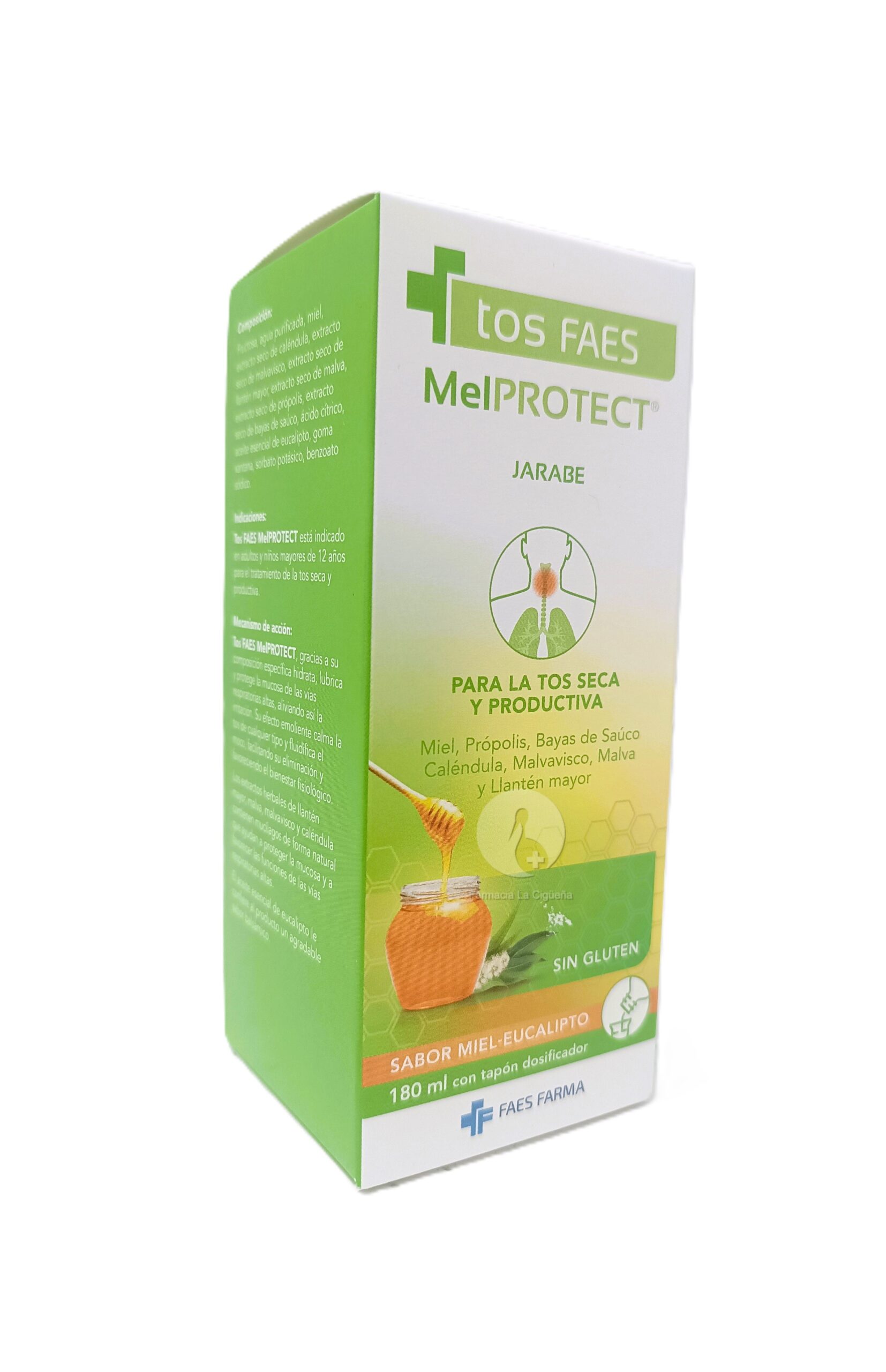 MELPROTECT JARABE ADULTOS 1 FRASCO 180 ML TOS FAES