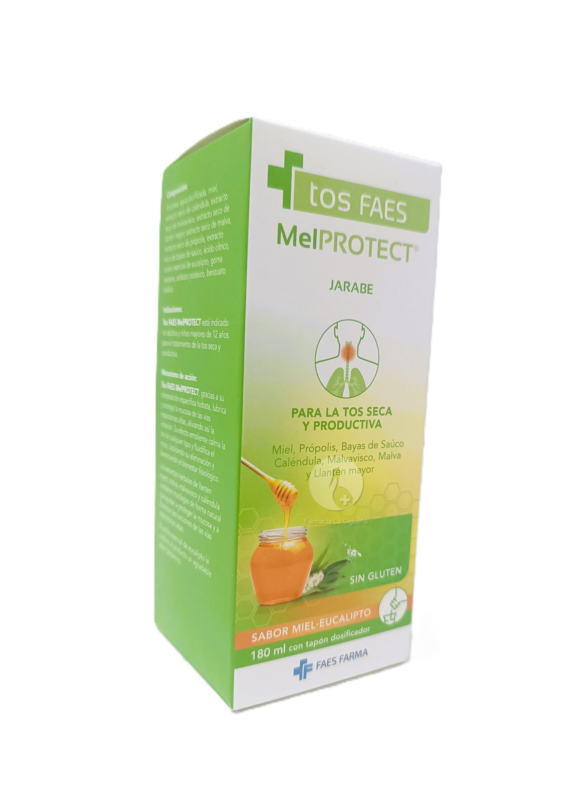 MELPROTECT JARABE ADULTOS 1 FRASCO 180 ML TOS FAES