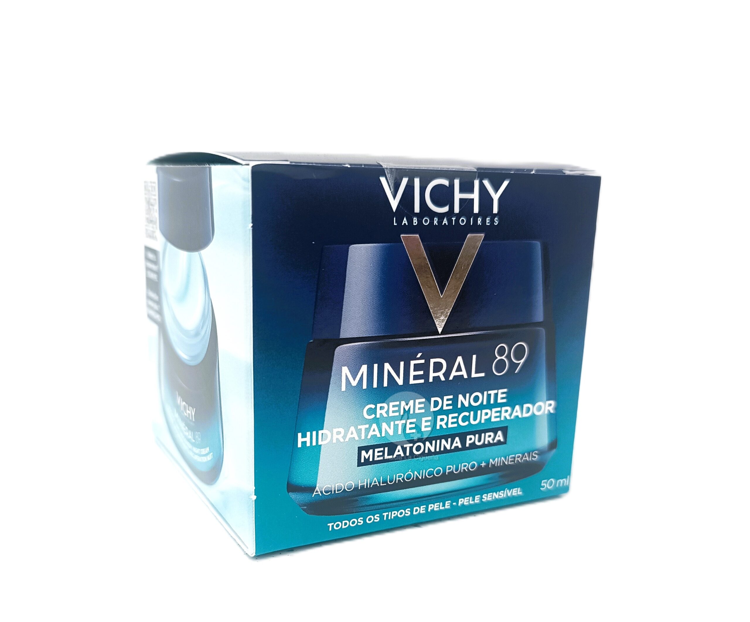 VICHY CREMA NOCHE HIDRATANTE MELATONINA PURA 1 ENVASE 50 ML
