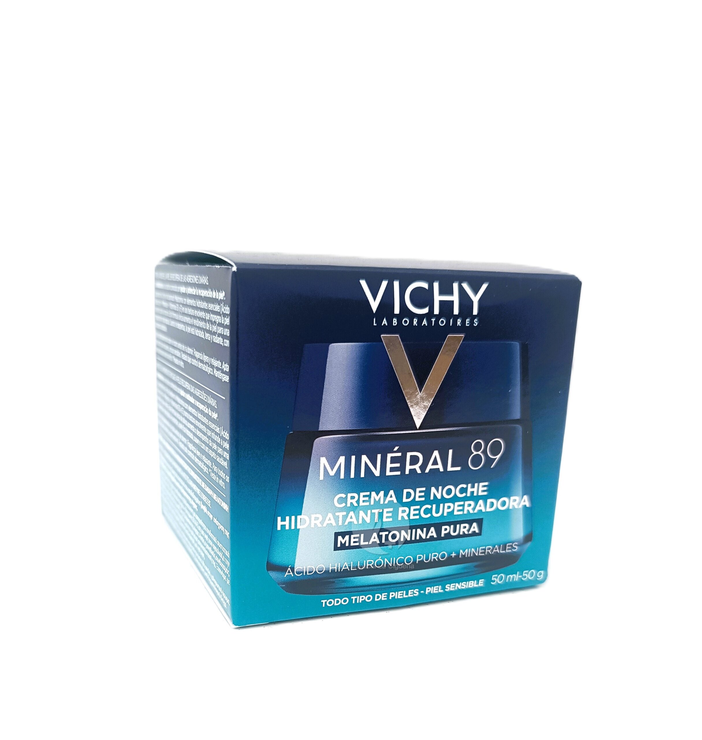 VICHY CREMA NOCHE HIDRATANTE MELATONINA PURA 1 ENVASE 50 ML