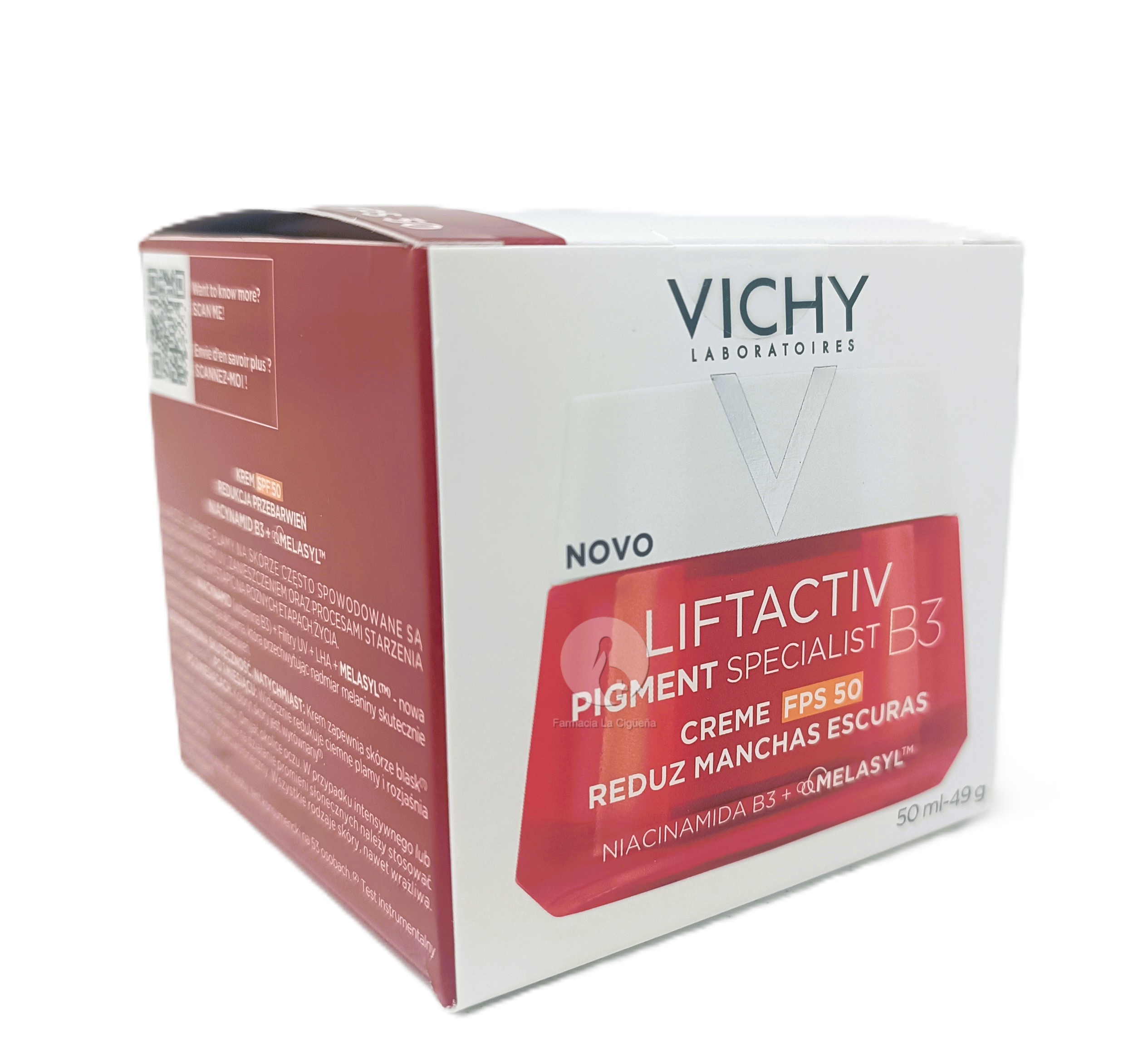LIFTACTIV CREMA B3 ANTIMANCHAS SPF50 1 TARRO 50 ML