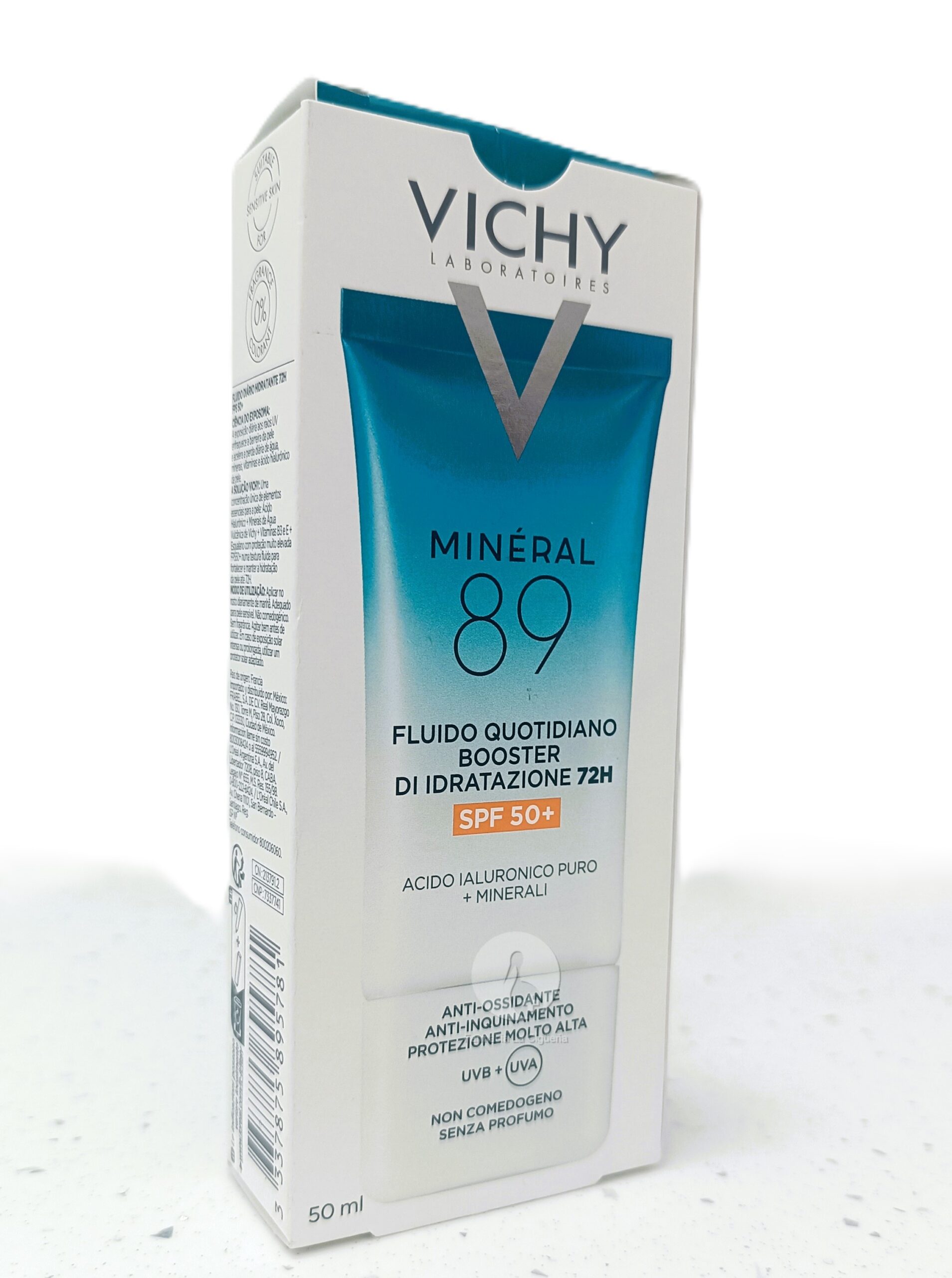 MINERAL 89 FLUIDO DIARIO BOOST DE HIDRATACION 72H SPF 50+ 1 TUBO 50 ML
