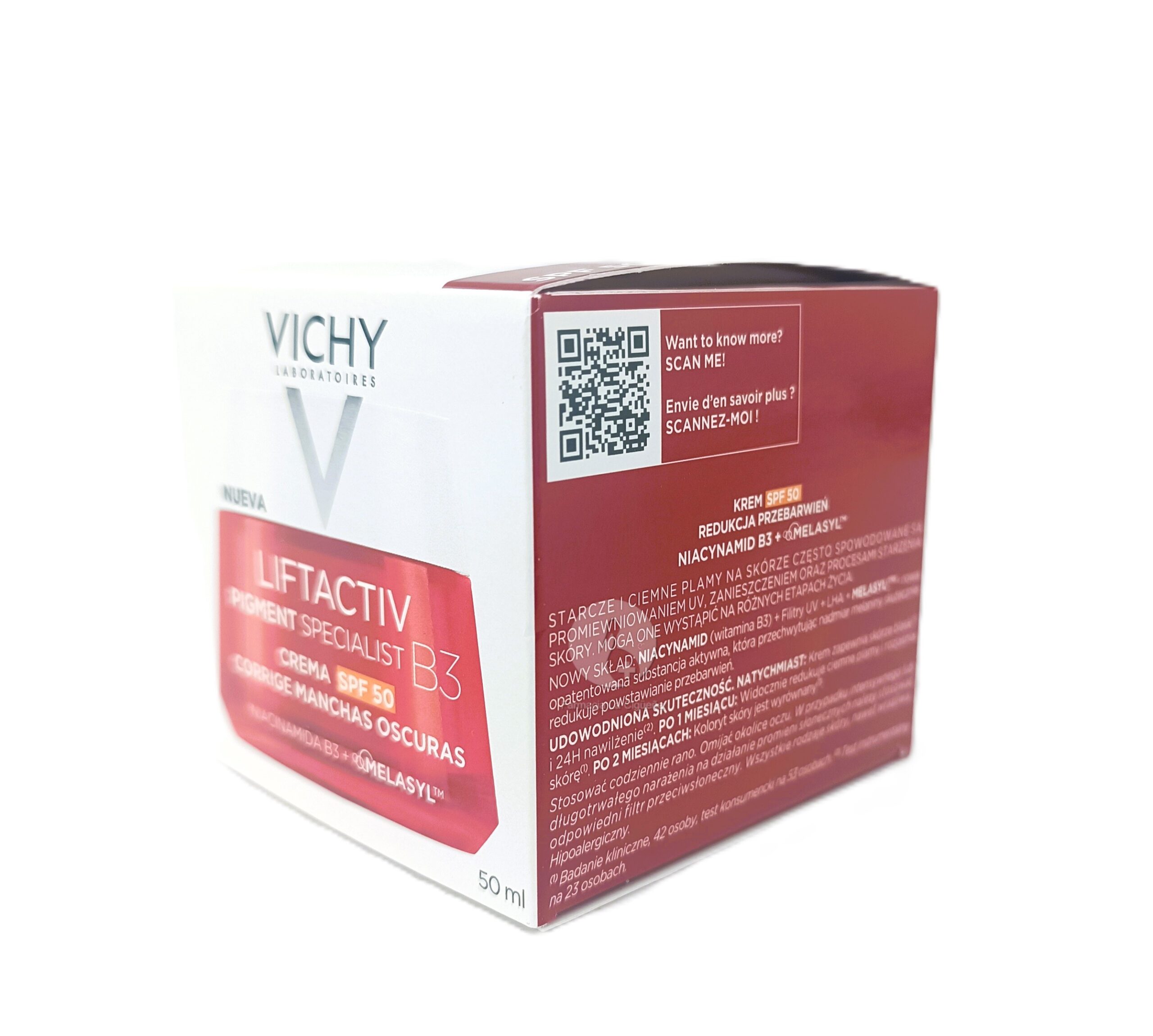 LIFTACTIV CREMA B3 ANTIMANCHAS SPF50 1 TARRO 50 ML