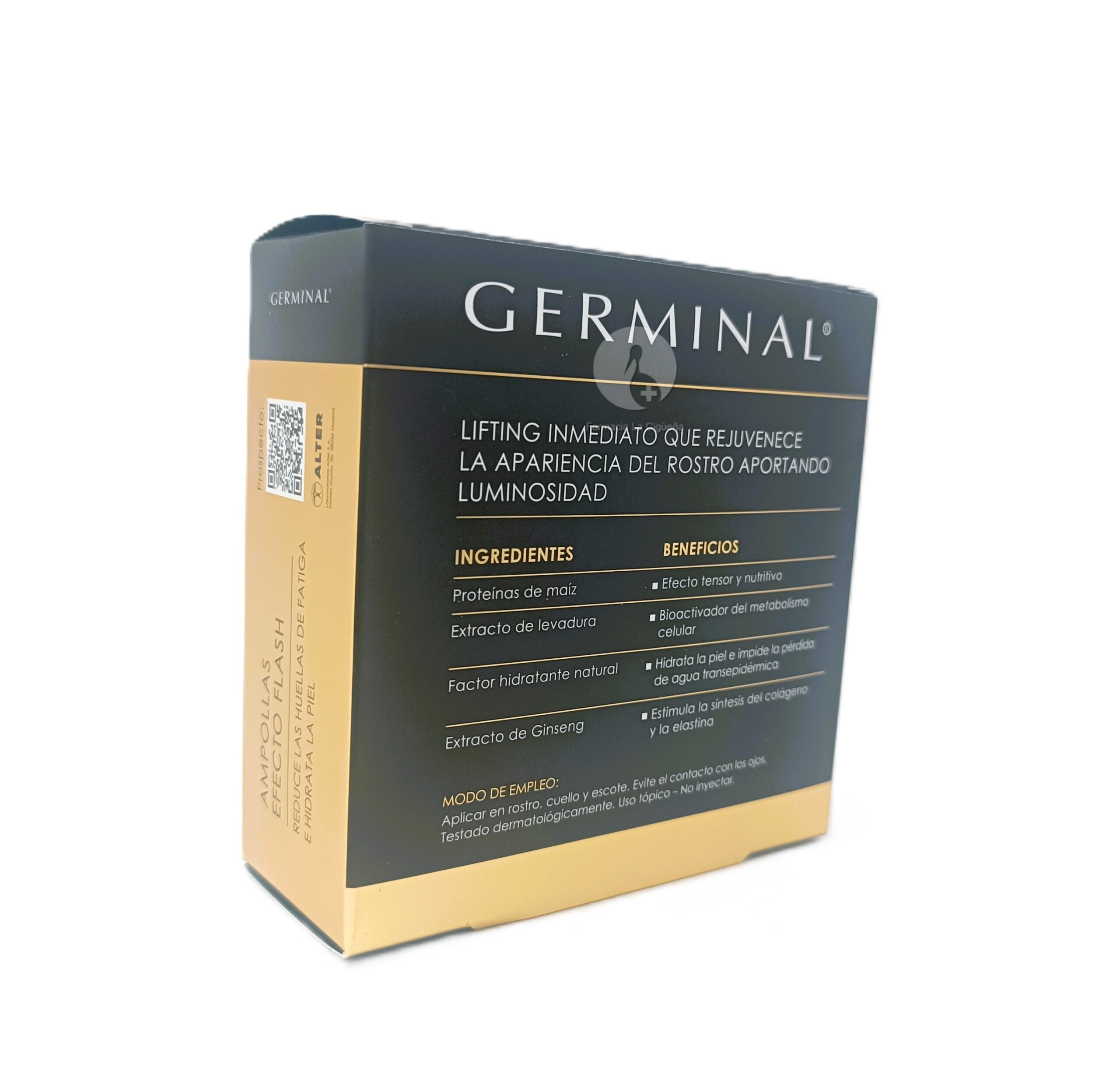 GERMINAL ACCION INMEDIATA 10 AMPOLLAS 1,5 ML