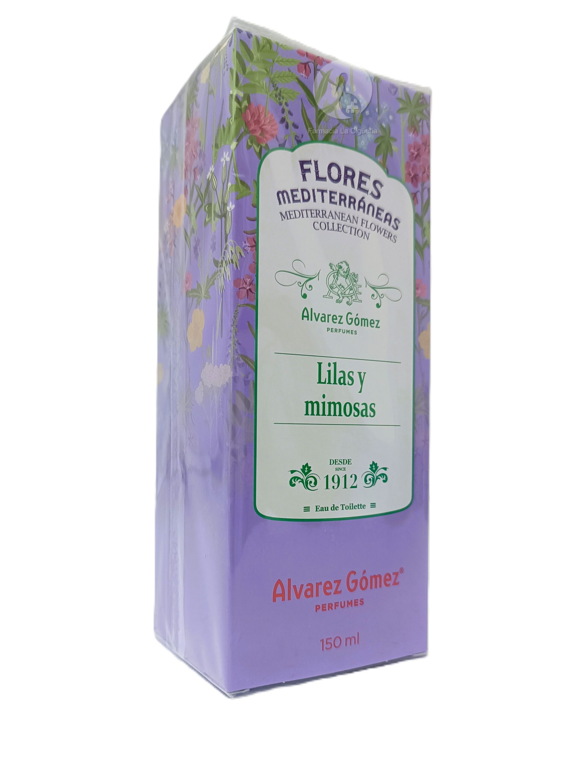FLORES MEDITERRANEAS ALVAREZ GOMEZ 1 SPRAY 150 ML AROMA LILAS Y MIMOSAS