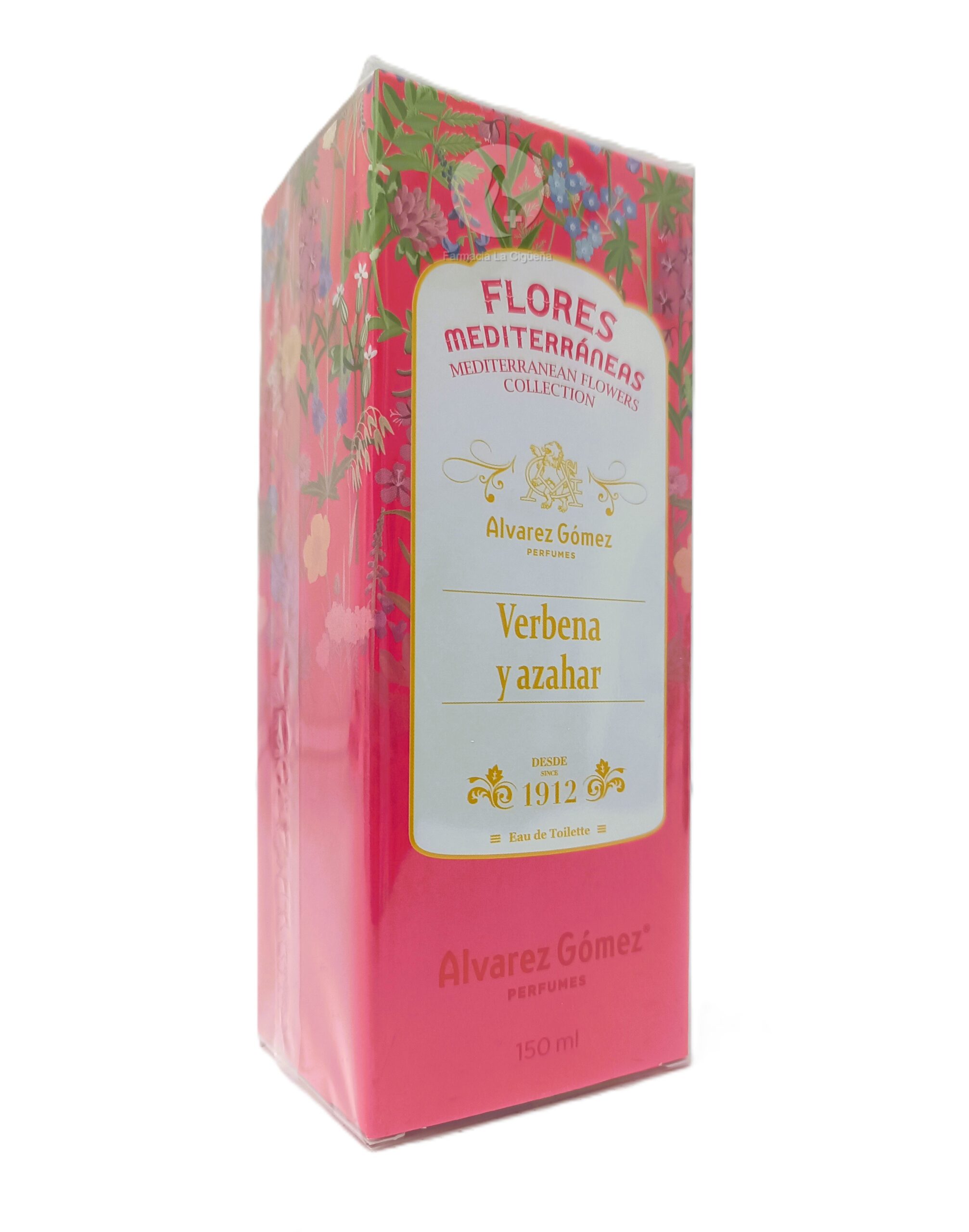 FLORES MEDITERRANEAS ALVAREZ GOMEZ 1 SPRAY 150 ML AROMA VERBENA Y AZAHAR