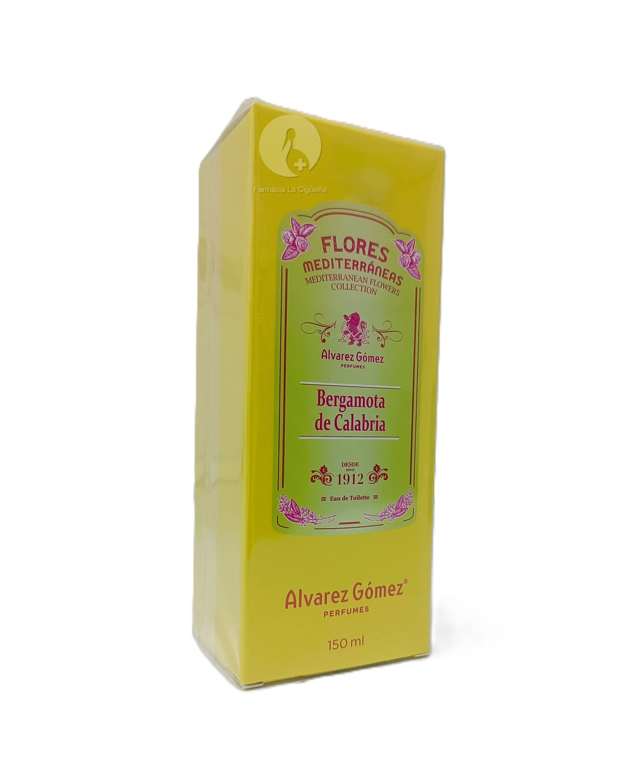 FLORES MEDITERRANEAS ALVAREZ GOMEZ 1 SPRAY 150 ML AROMA BERGAMOTA DE CALABRIA