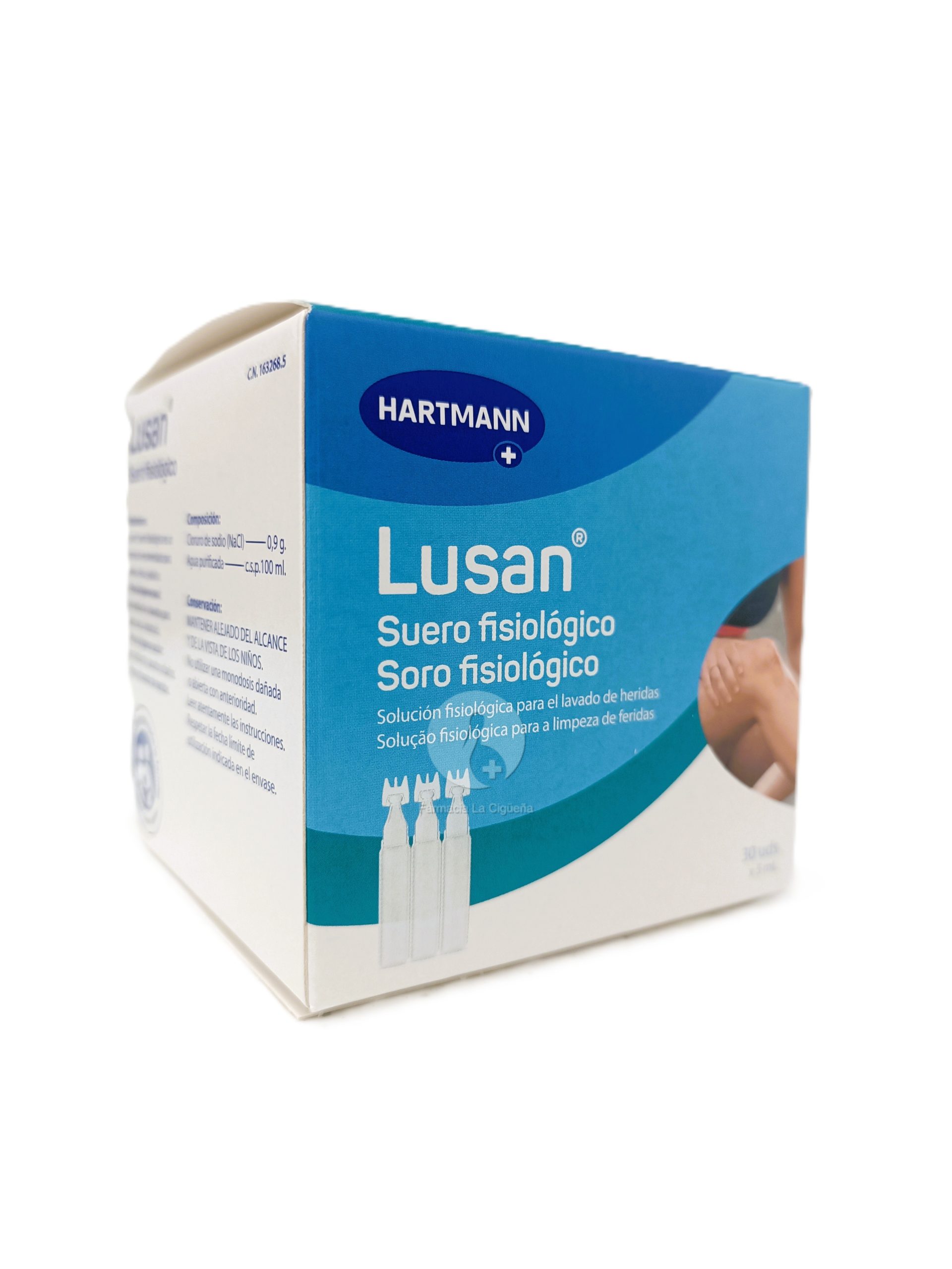 LUSAN SUERO FISIOLOGICO NASAL 30 MONODOSIS 5 ML