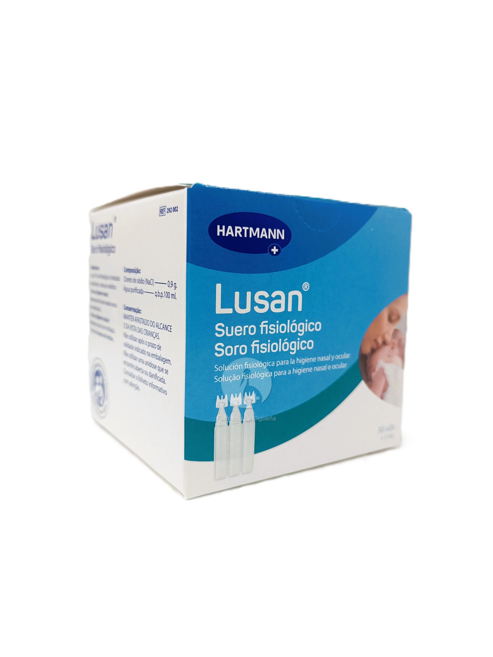 LUSAN SUERO FISIOLOGICO NASAL 30 MONODOSIS 5 ML