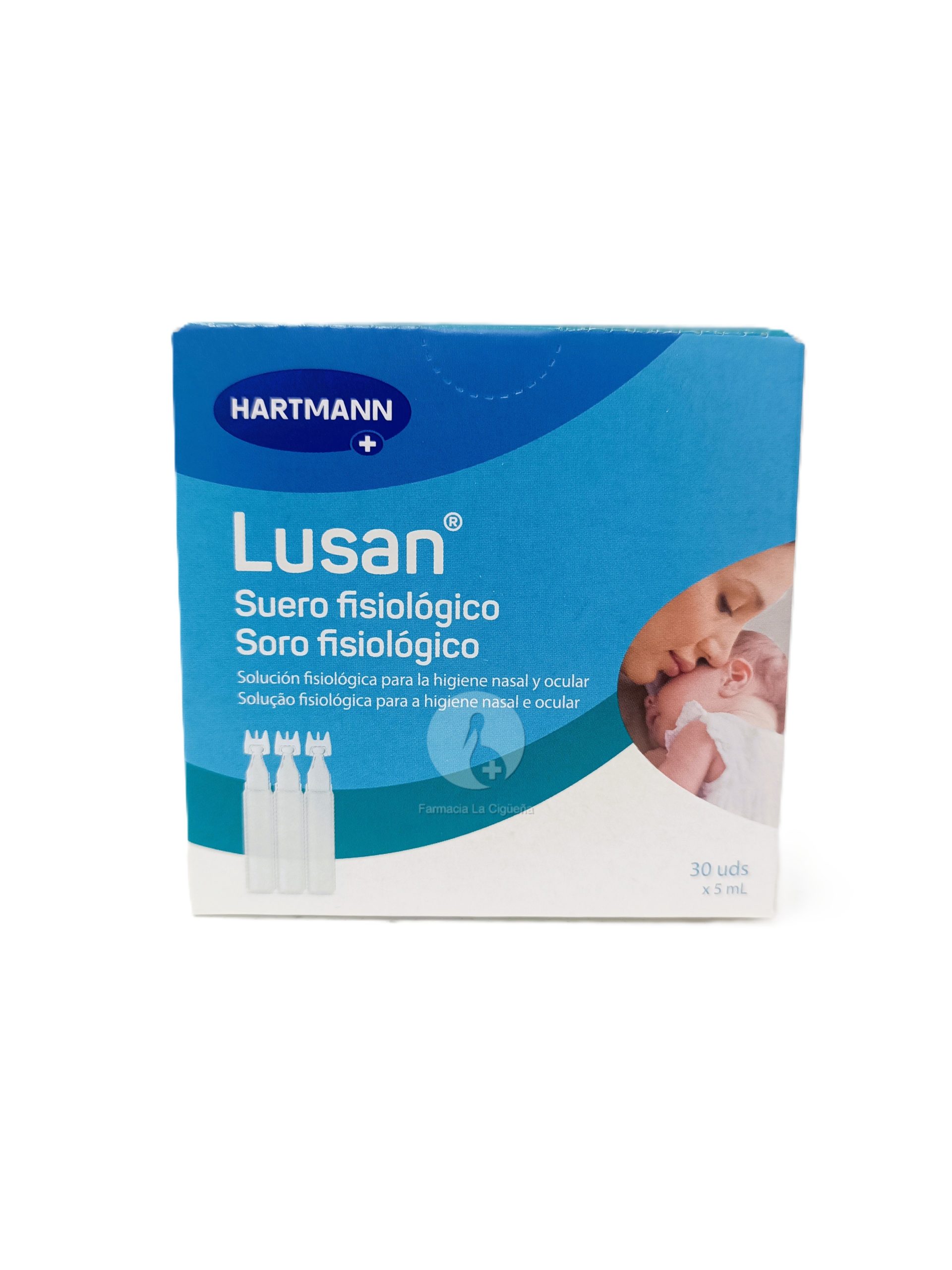 LUSAN SUERO FISIOLOGICO NASAL 30 MONODOSIS 5 ML