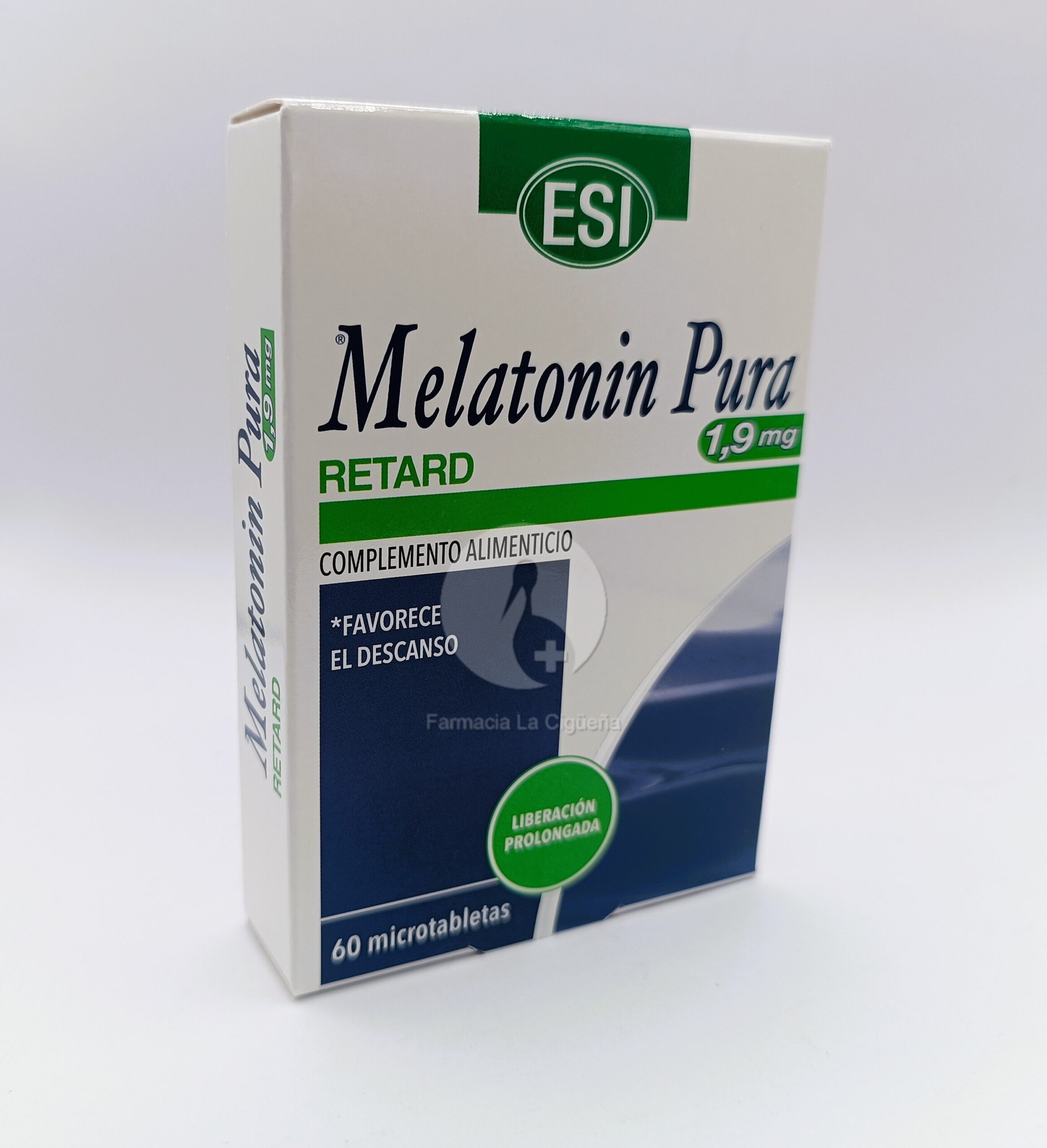 MELATONIN RETARD PURA ESI 1,90 MG 60 TABLETAS