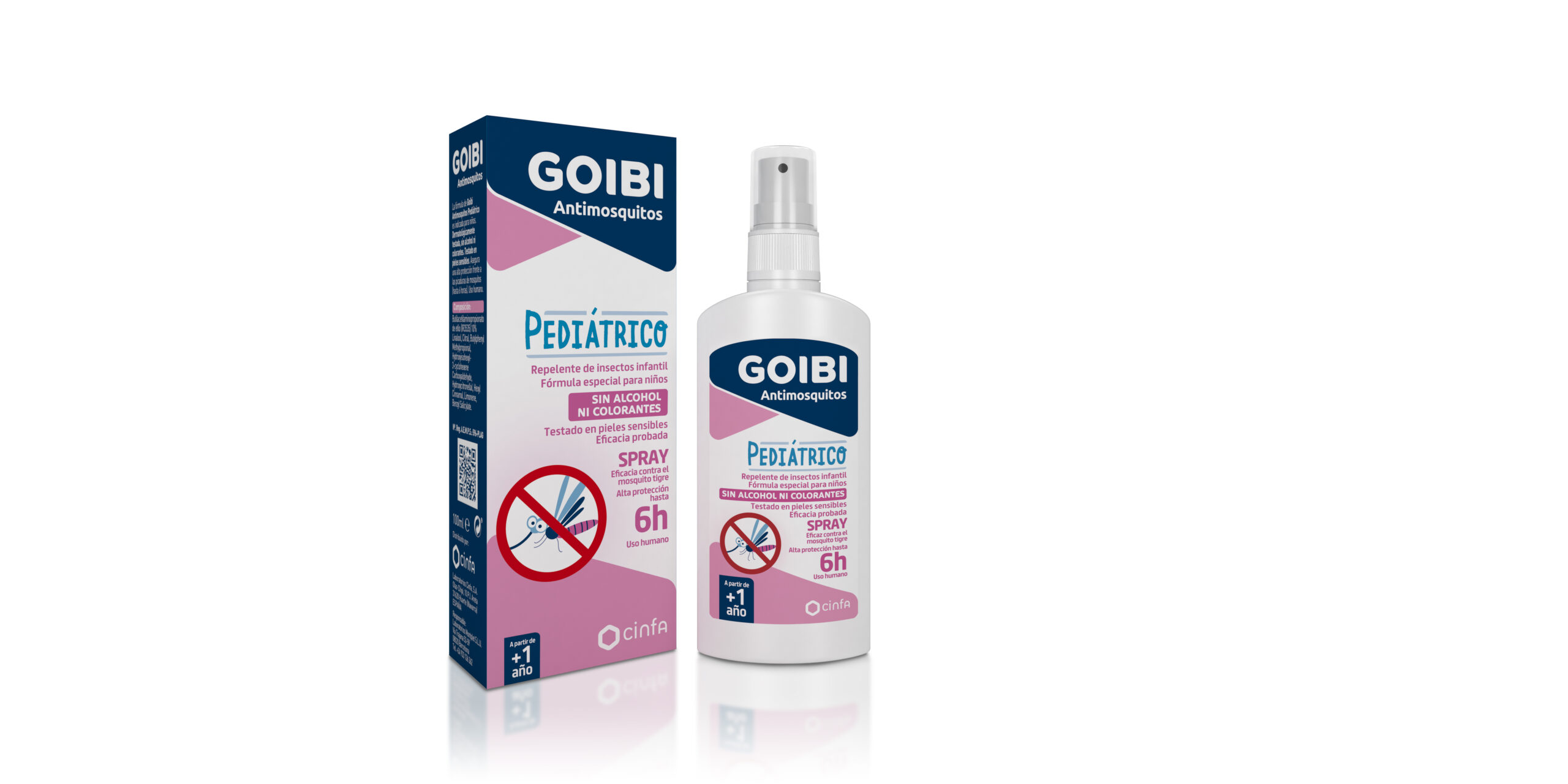 GOIBI PEDIATRICO REPELENTE DE INSECTOS 1 SPRAY 100 ML