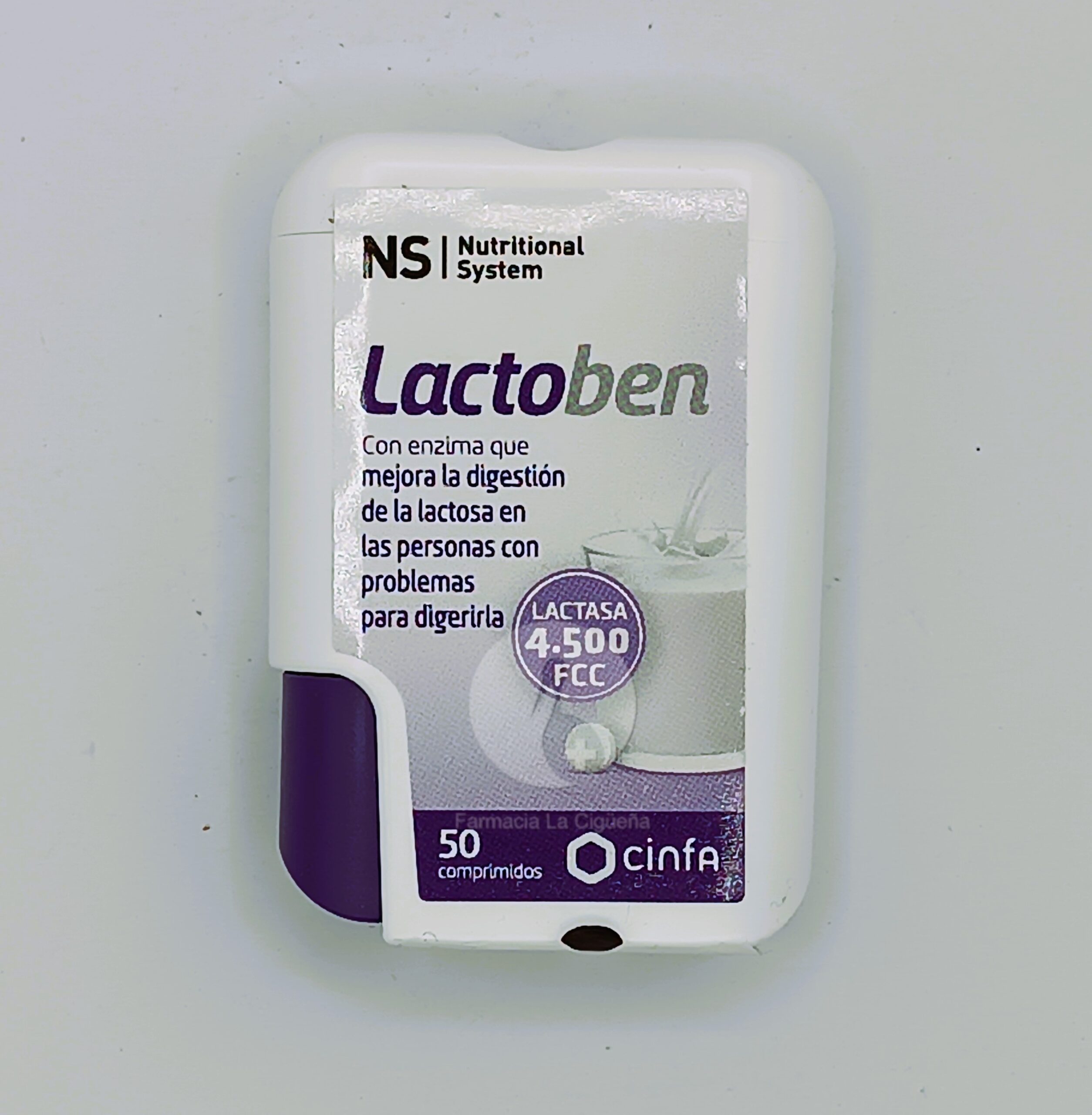 NS LACTOBEN 50 COMPRIMIDOS