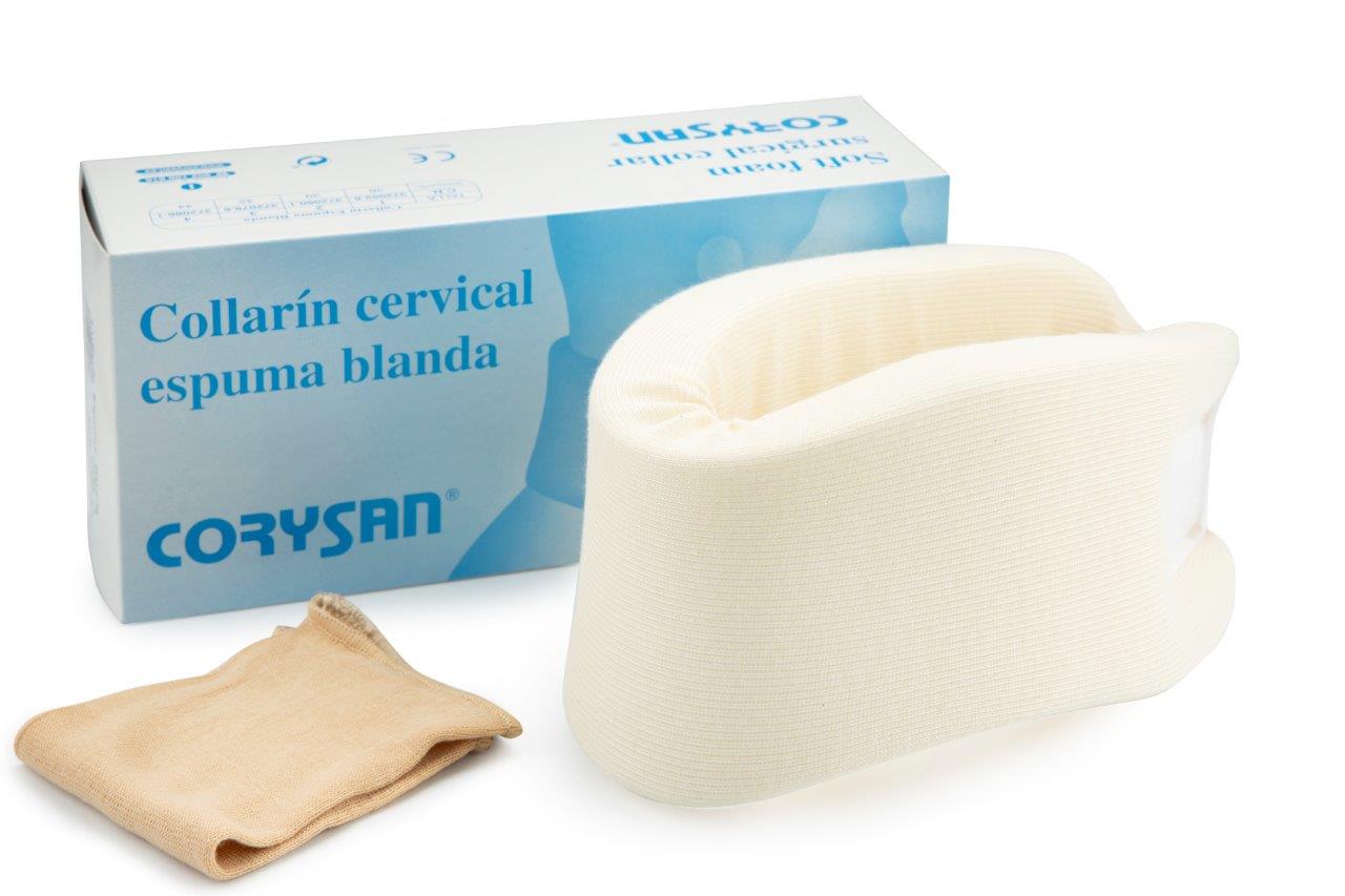 COLLARIN CERVICAL CORYSAN ESPUMA BLANDA 1 UNIDAD TALLA 1