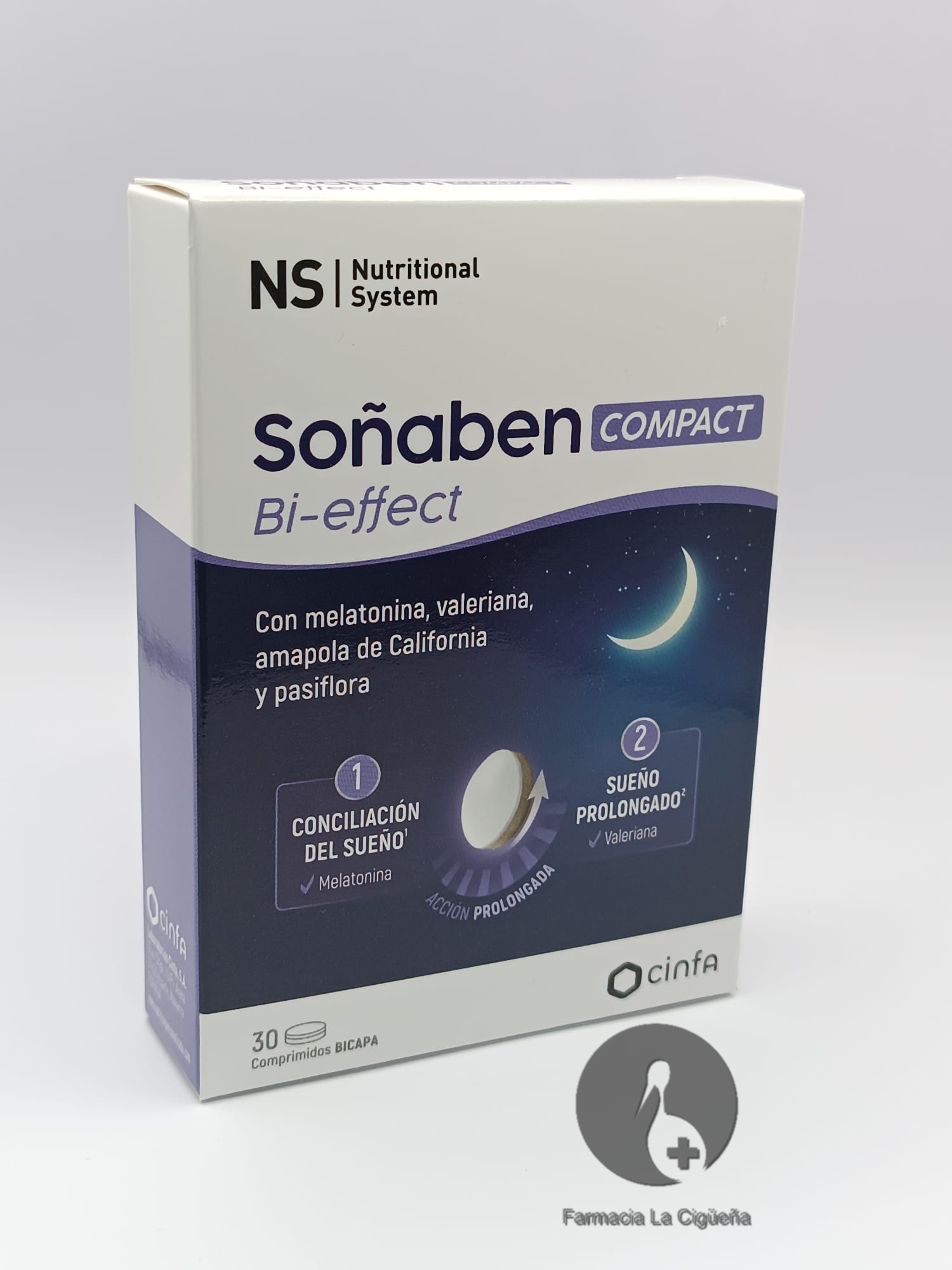 NS SOÑABEN BI-EFFECT COMPACT 30 COMPRIMIDOS