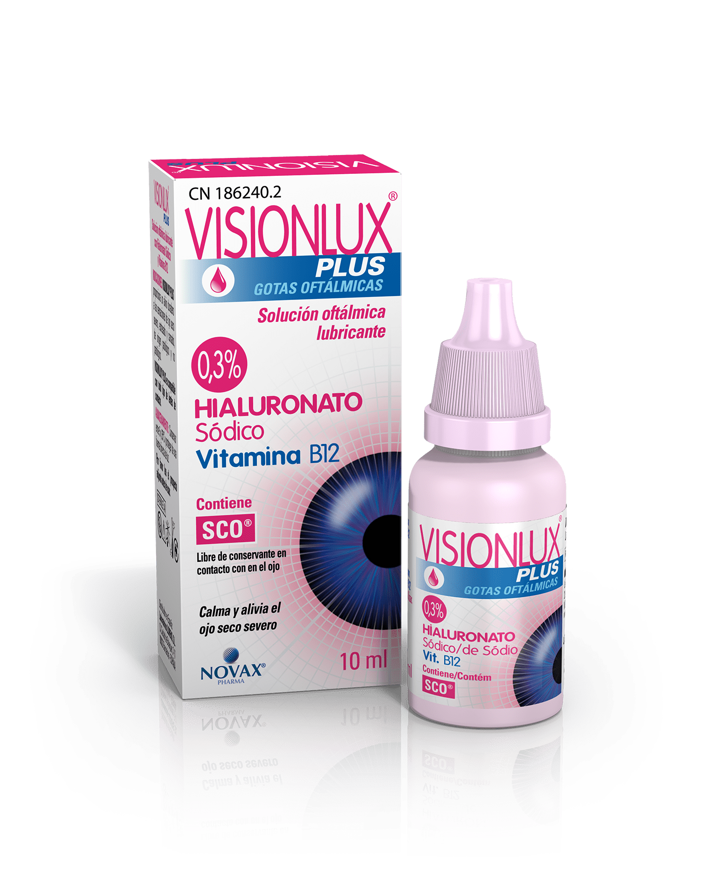 VISIONLUX PLUS GOTAS OFTALMICAS 1 ENVASE 10 ML