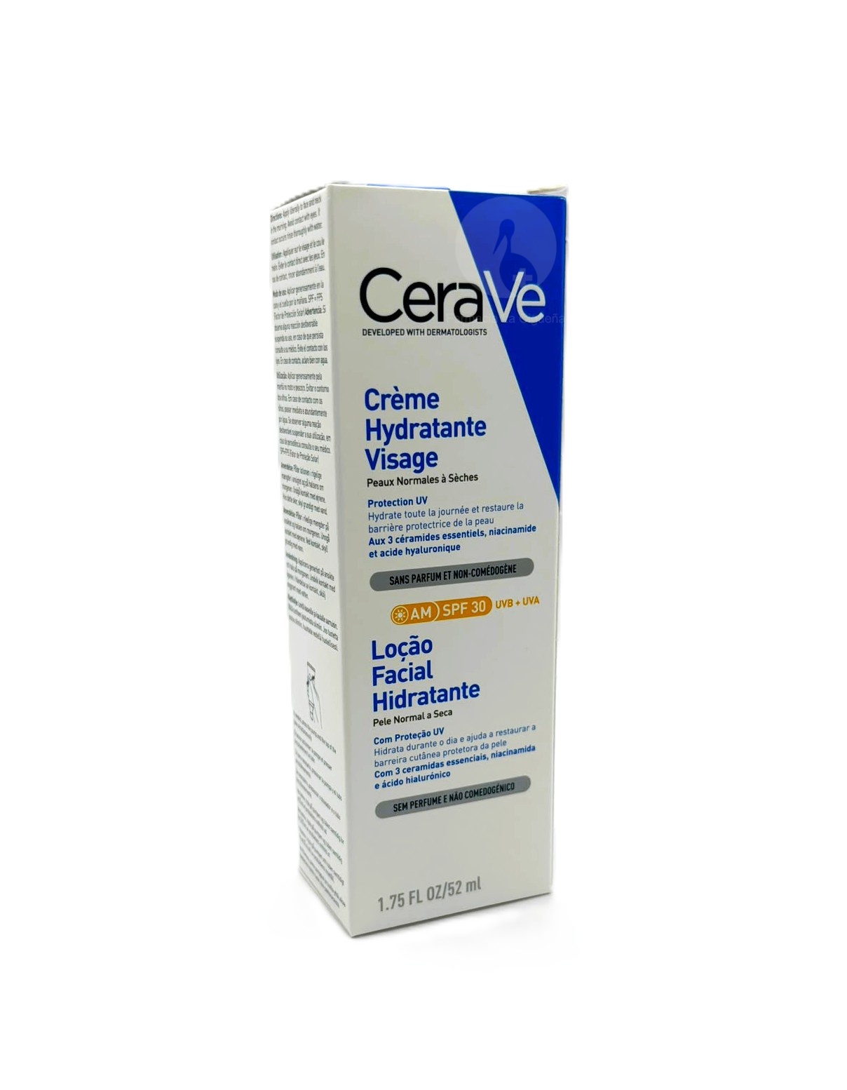 LOCION HIDRATANTE DE ROSTRO SPF 25 CERAVE 1 ENVASE 52 ML