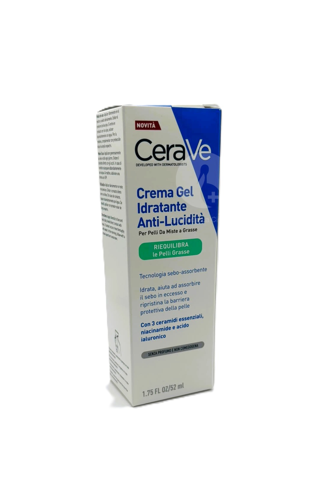 OIL CONTROL GEL CREMA HIDRATANTE CERAVE 1 ENVASE 52 ML DOSIFICACOR