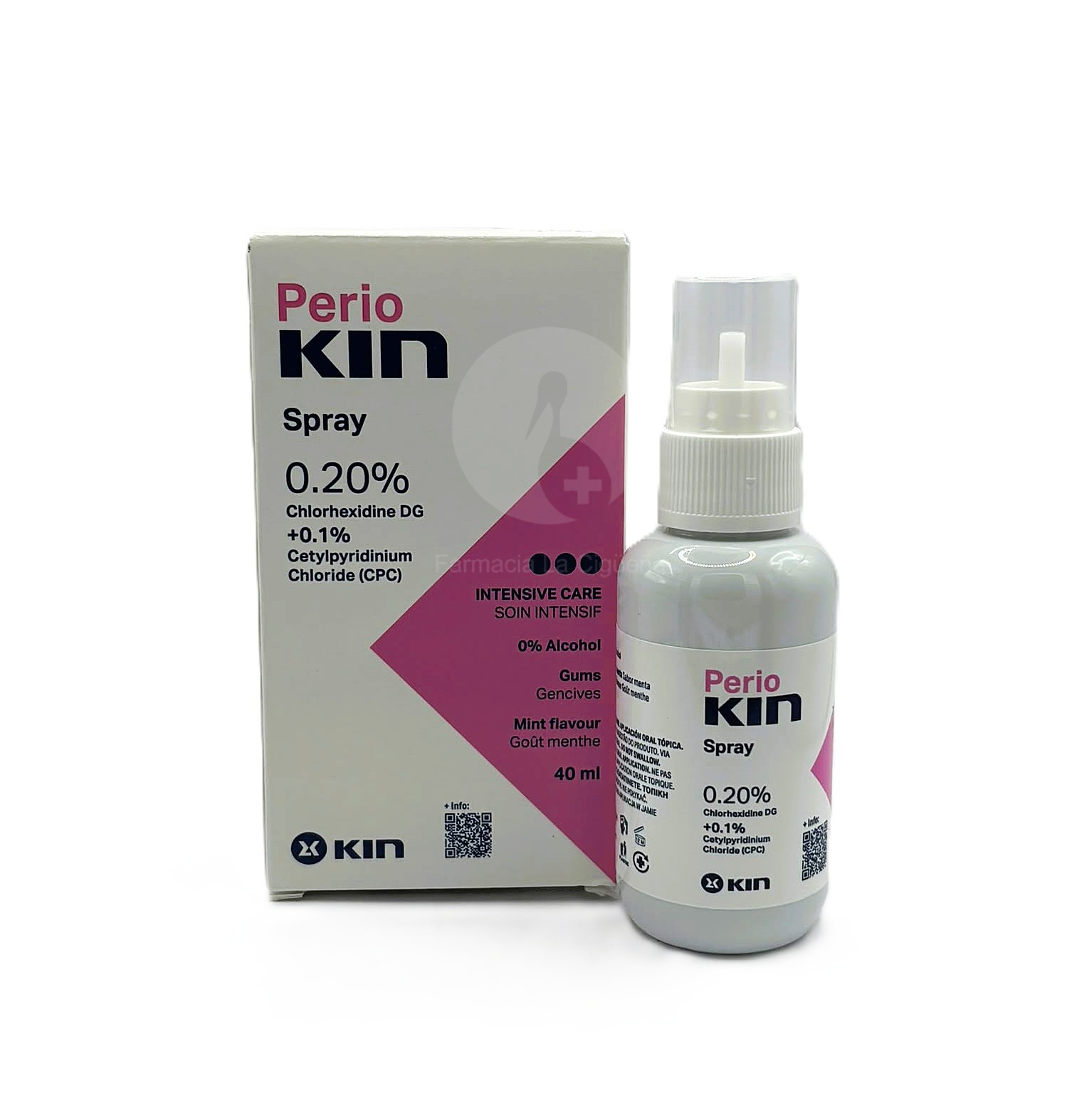 PERIOKIN SPRAY 1 FRASCO 40 ML CON DOSIFICADOR SABOR MENTA