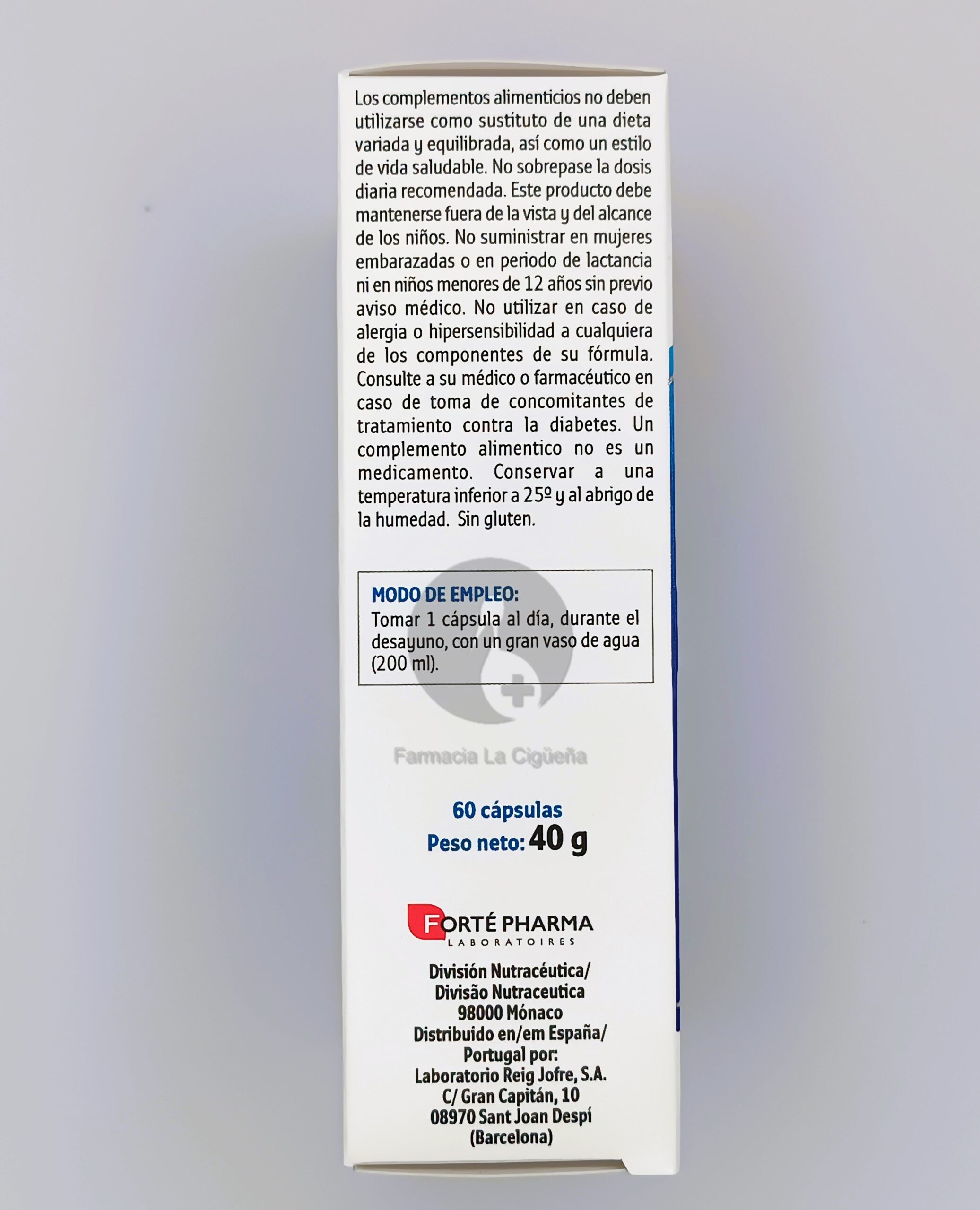 FORTE MEMOREX 60 CAPSULAS