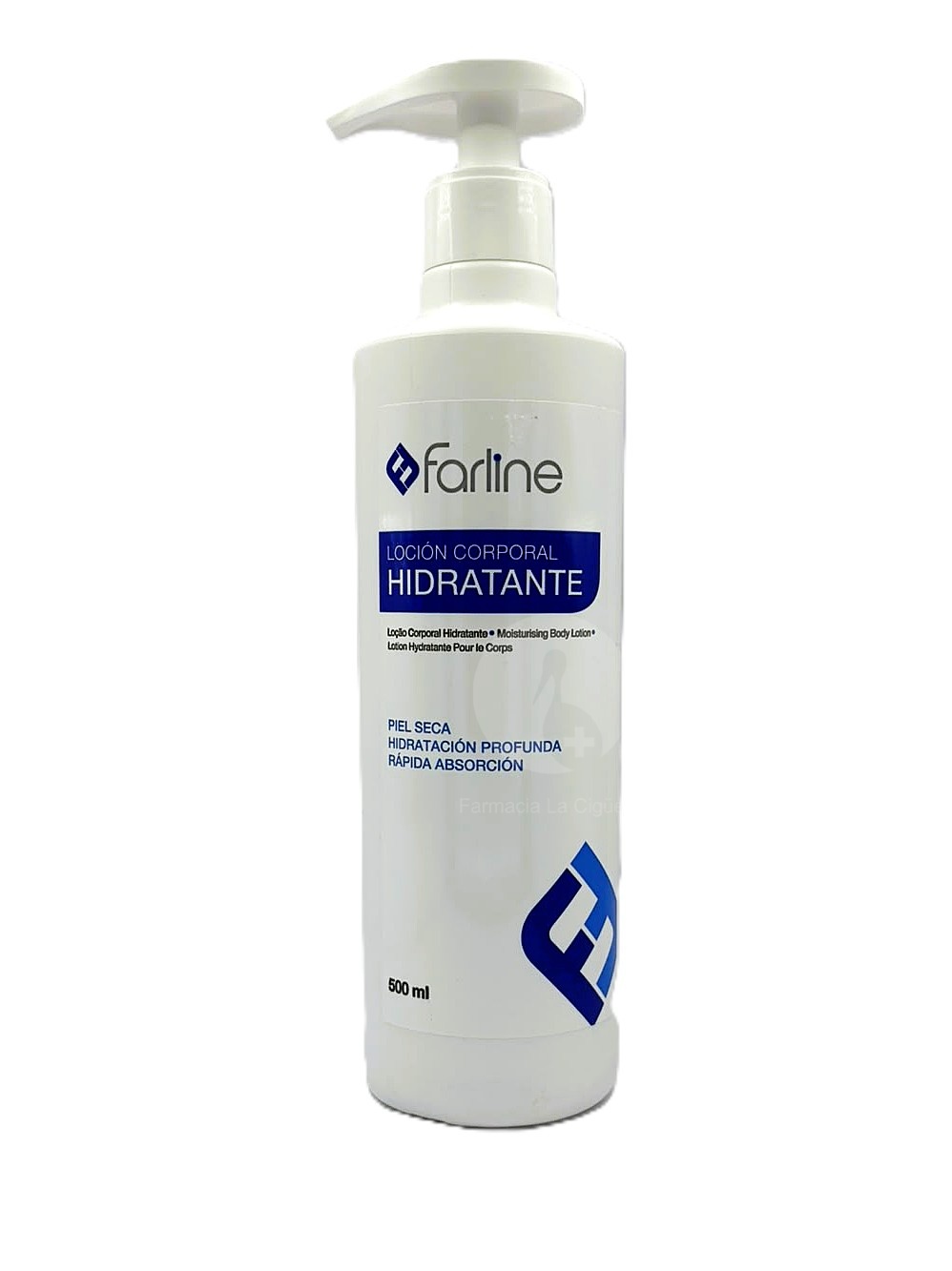 FARLINE LOCION CORPORAL HIDRATANTE ACEITE OLIVA 1 ENVASE 500 ML