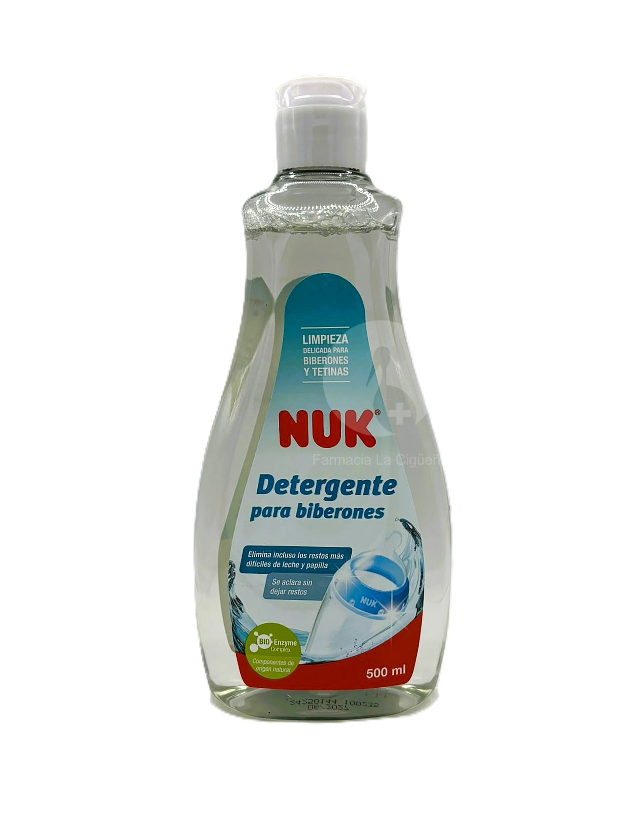 DETERGENTE TETINAS Y BIBERONES NUK 1 ENVASE 500 ML