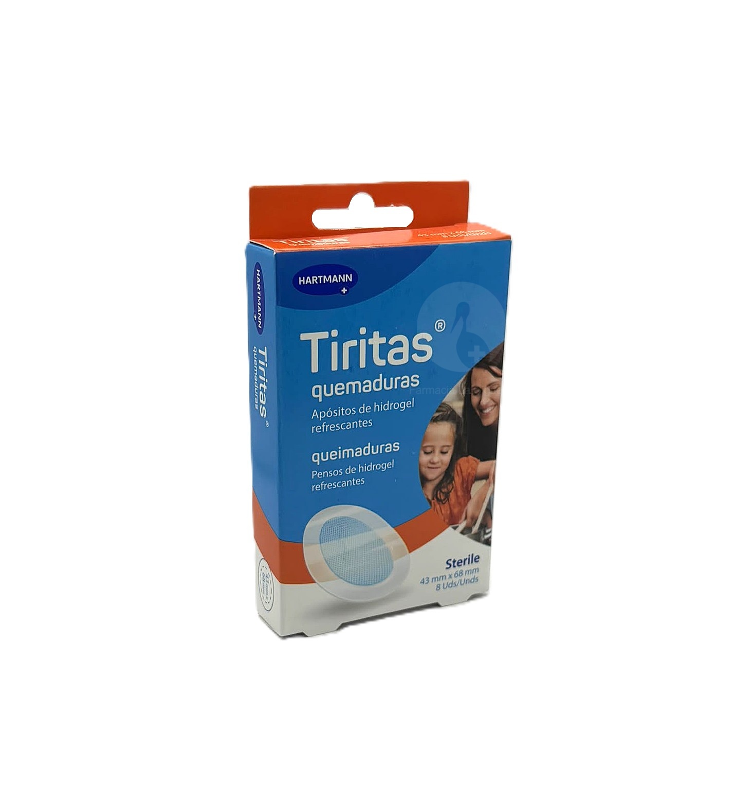 TIRITAS MEDICAL QUEMADURAS 3 UNIDADES 6,5 CM X 4,5 CM