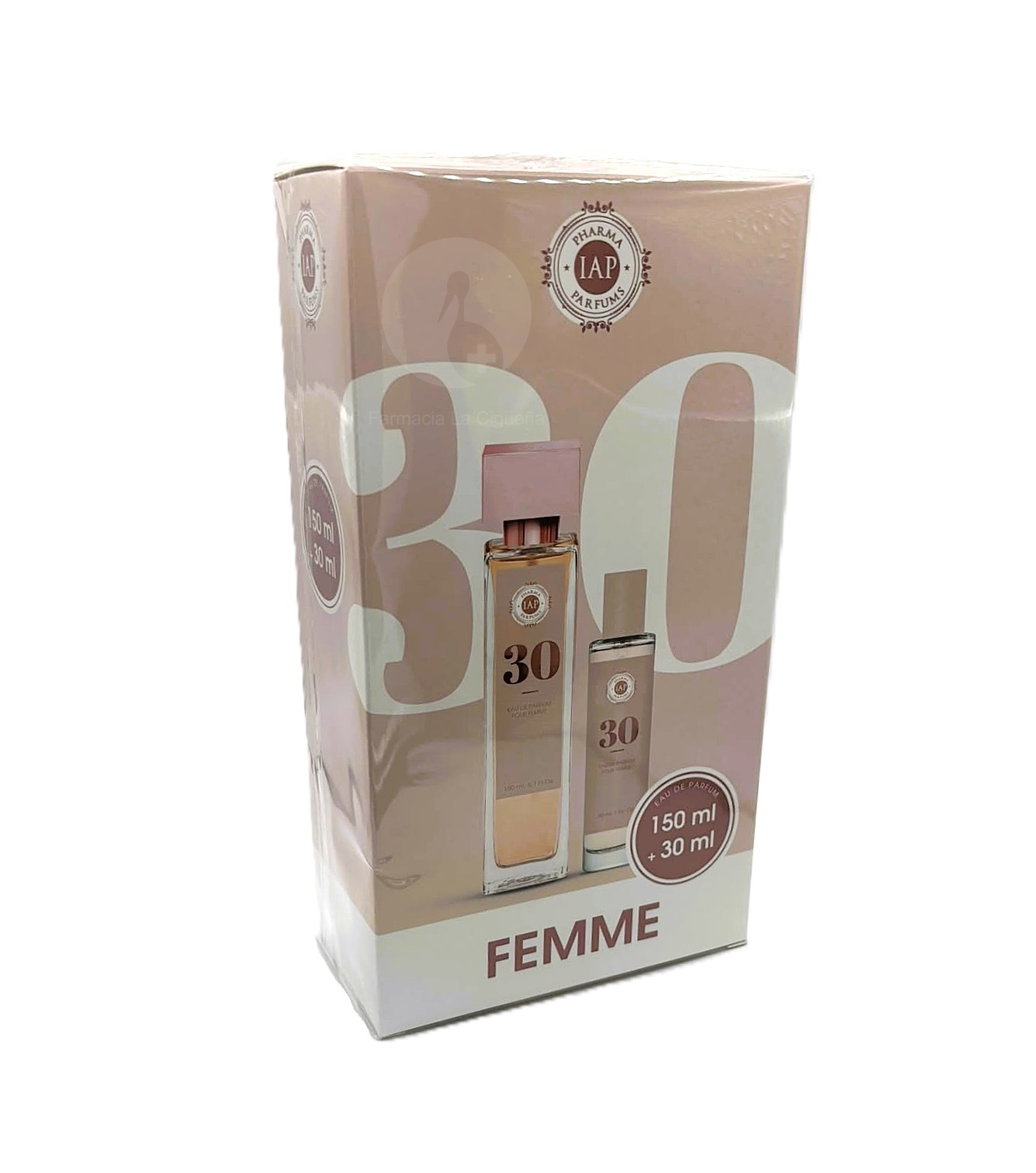 IAP PHARMA POUR FEMME ESTUCHE 1 ENVASE 150 ML + 1 ENVASE 30 ML Nº 30