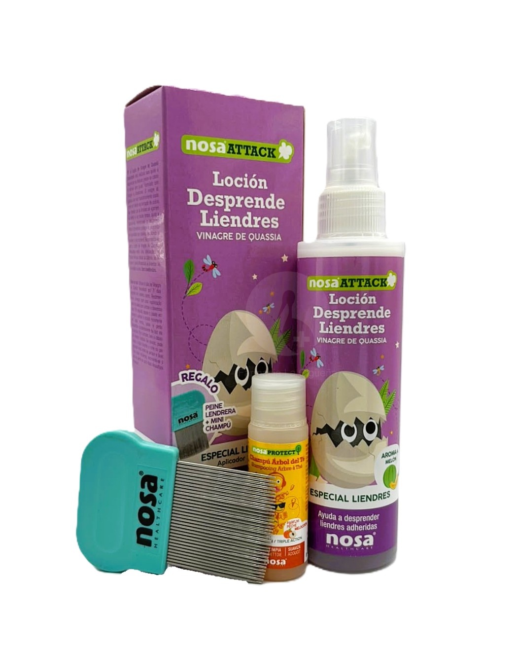 NOSAATTACK LOCION VINAGRE DE QUASSIA 1 ENVASE 150 ML