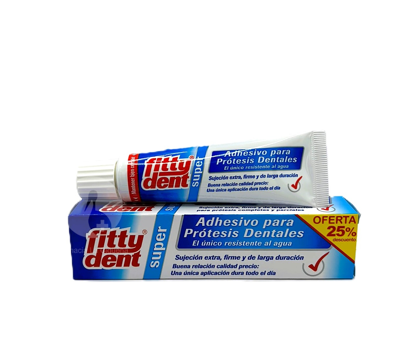 FITTYDENT SUPERADHESIVO PROTESIS DENTAL ADHESIVO PROTESIS DENTAL 40 G FORMATO AHORRO