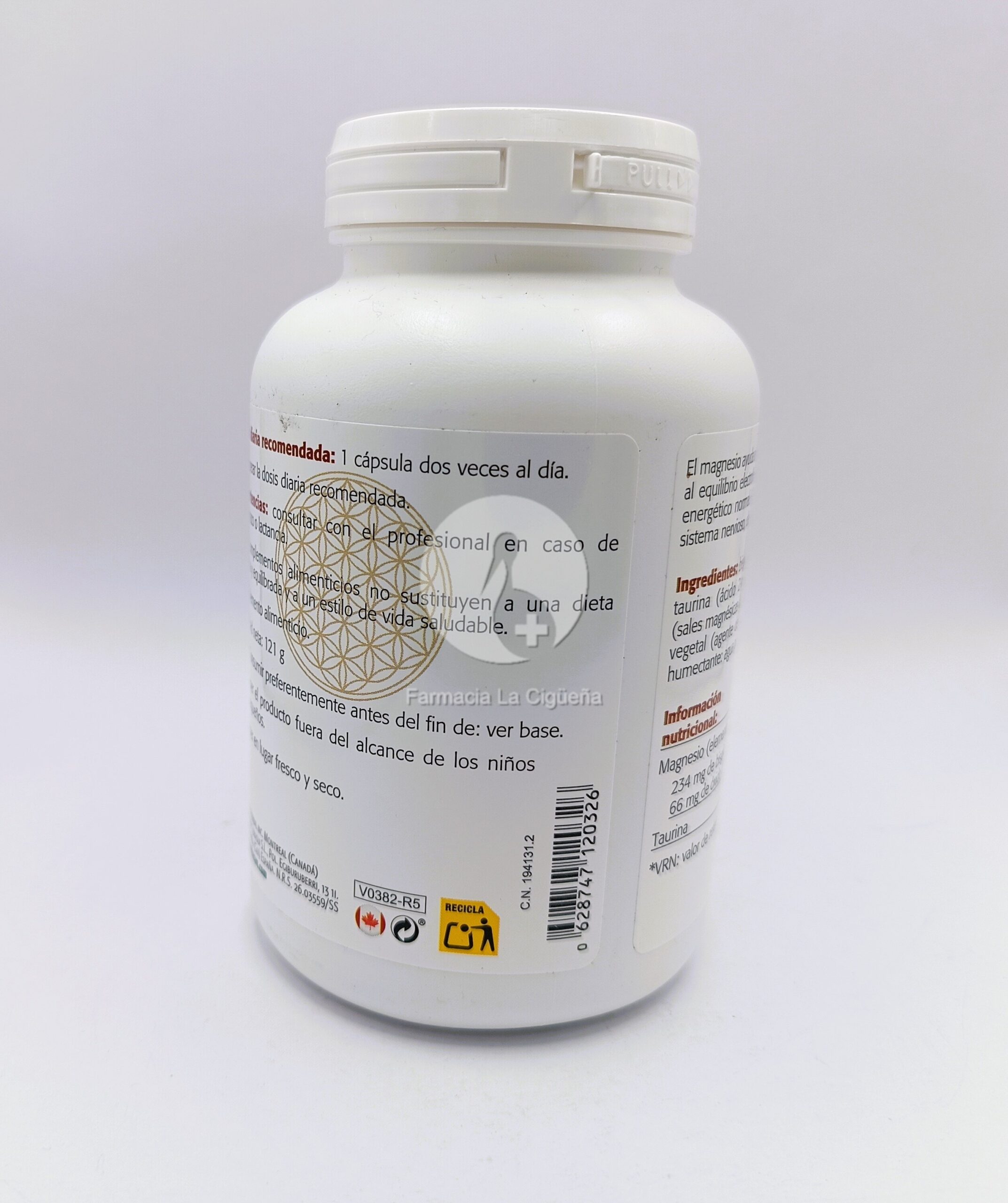 MAGNESIO BISGLICINATO PLUS 120 CAPSULAS