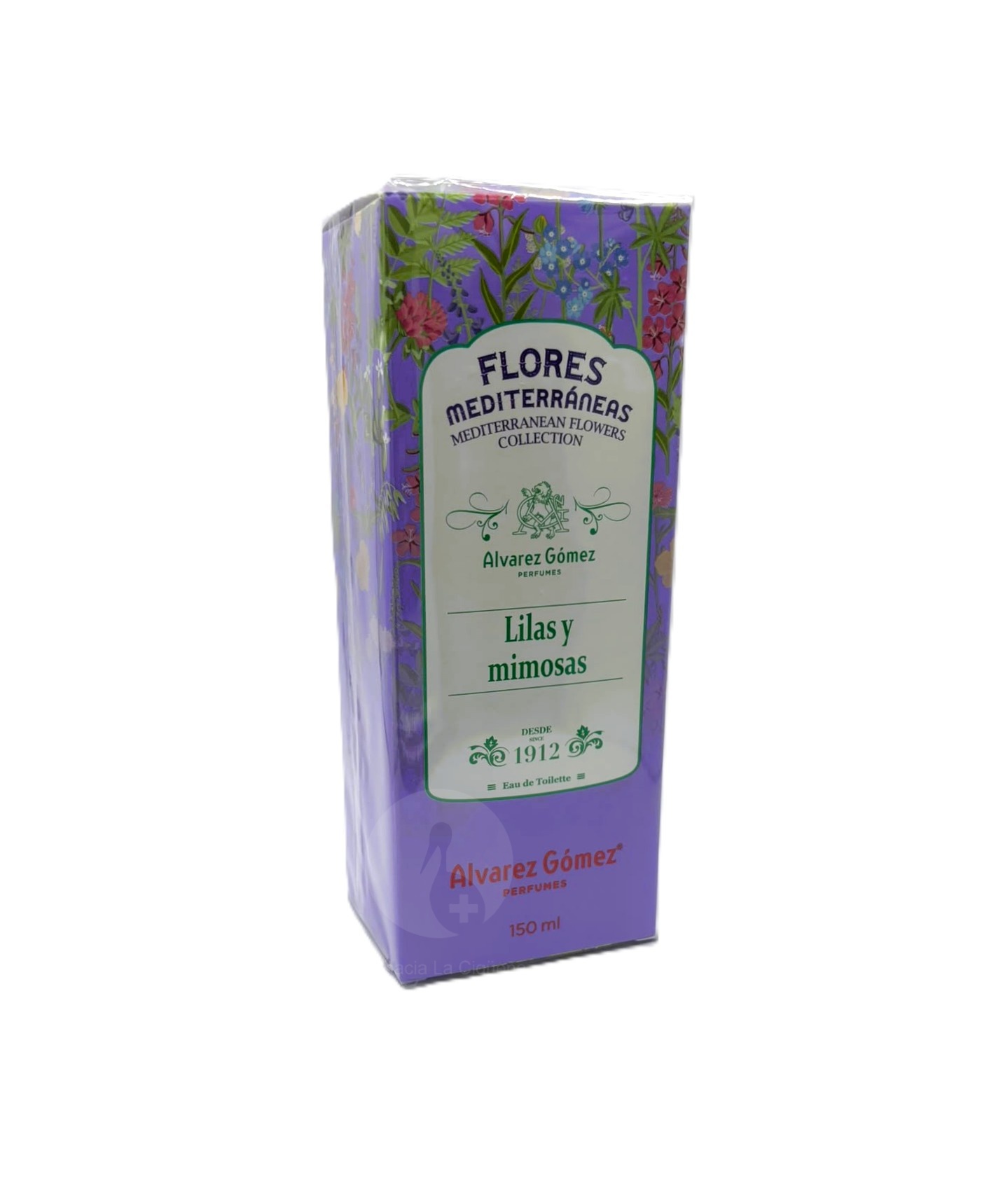 FLORES MEDITERRANEAS ALVAREZ GOMEZ 1 SPRAY 150 ML AROMA LILAS Y MIMOSAS