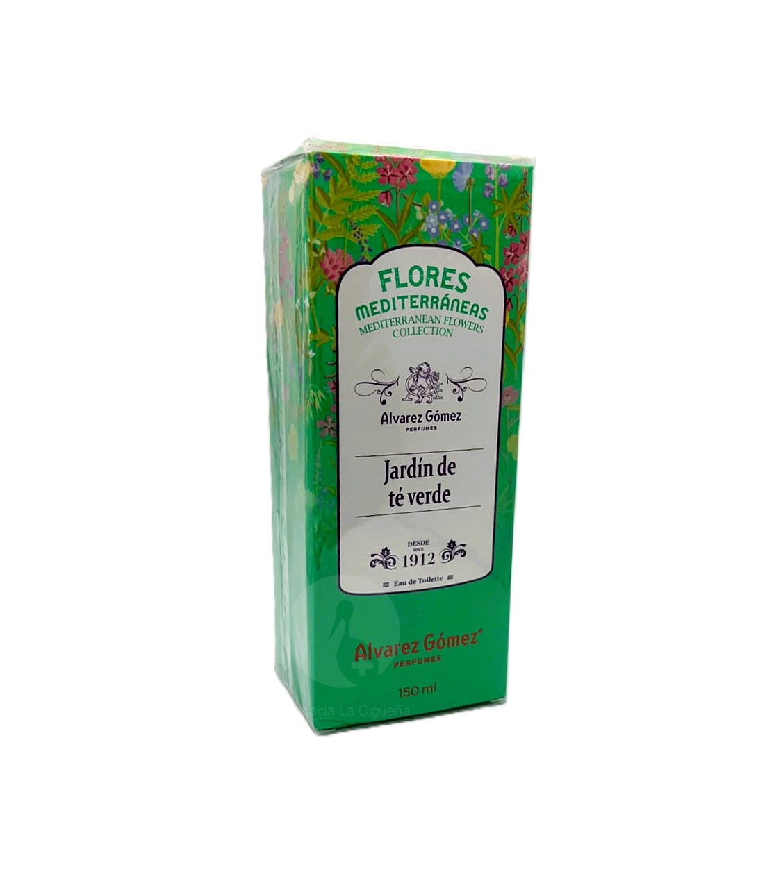 FLORES MEDITERRANEAS ALVAREZ GOMEZ 1 ENVASE 150 ML AROMA JARDIN DE TE VERDE