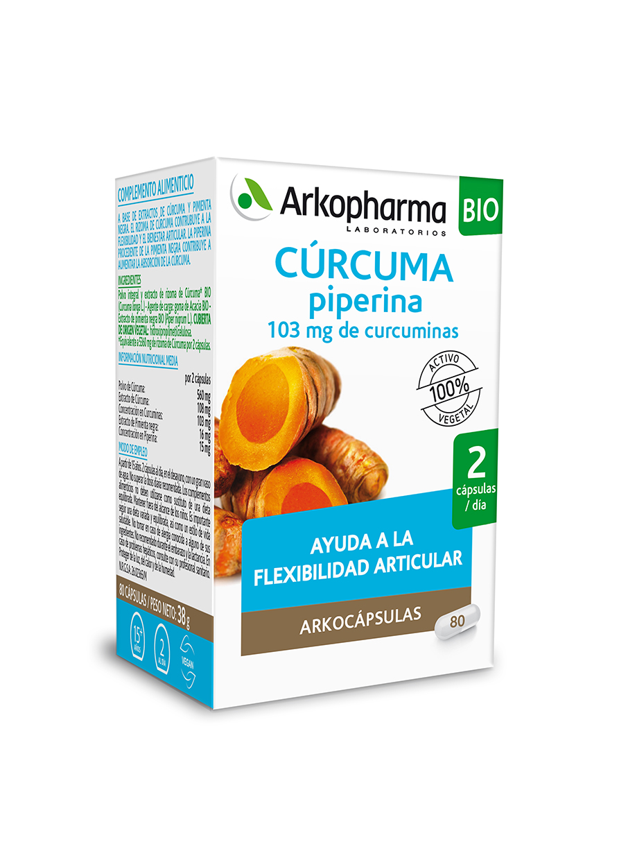 ARKOPHARMA CURCUMA BIO 80 CAPSULAS